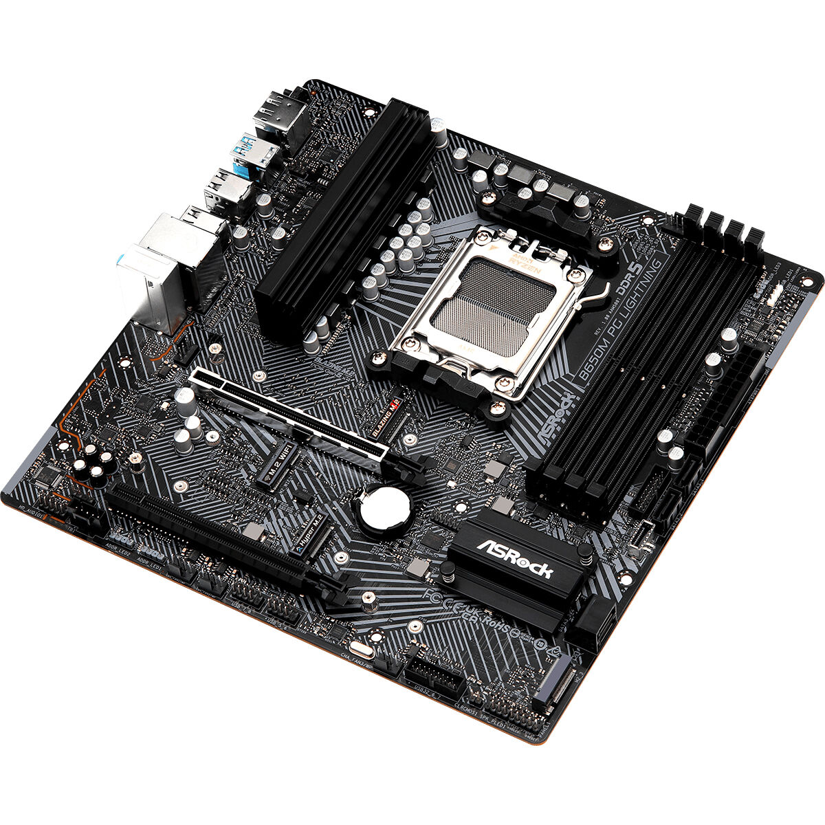 Scheda Madre ASRock B650M PG LIGHTNING AMD B650 AMD AM5 7 S9185329_5