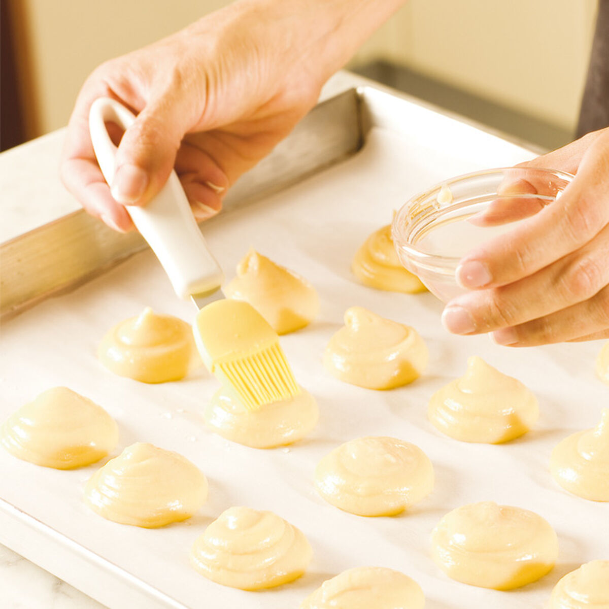 Pennello da Cucina Tescoma Presto Silicone Giallo 3 S7924950_1