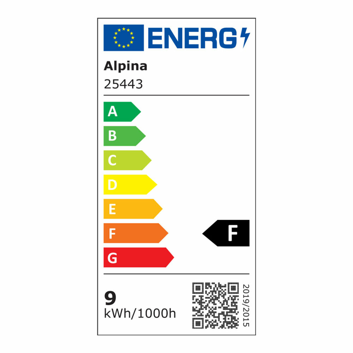 Lampadina Intelligente Alpina RGB Wi-Fi 9 W E27 2700-6500 K 806 lm 6 S7920011_4