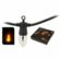Ghirlanda di Luci LED Lifetime 5,1 m 1,5 m Nero Effetto fiamma 1 S7924459_0
