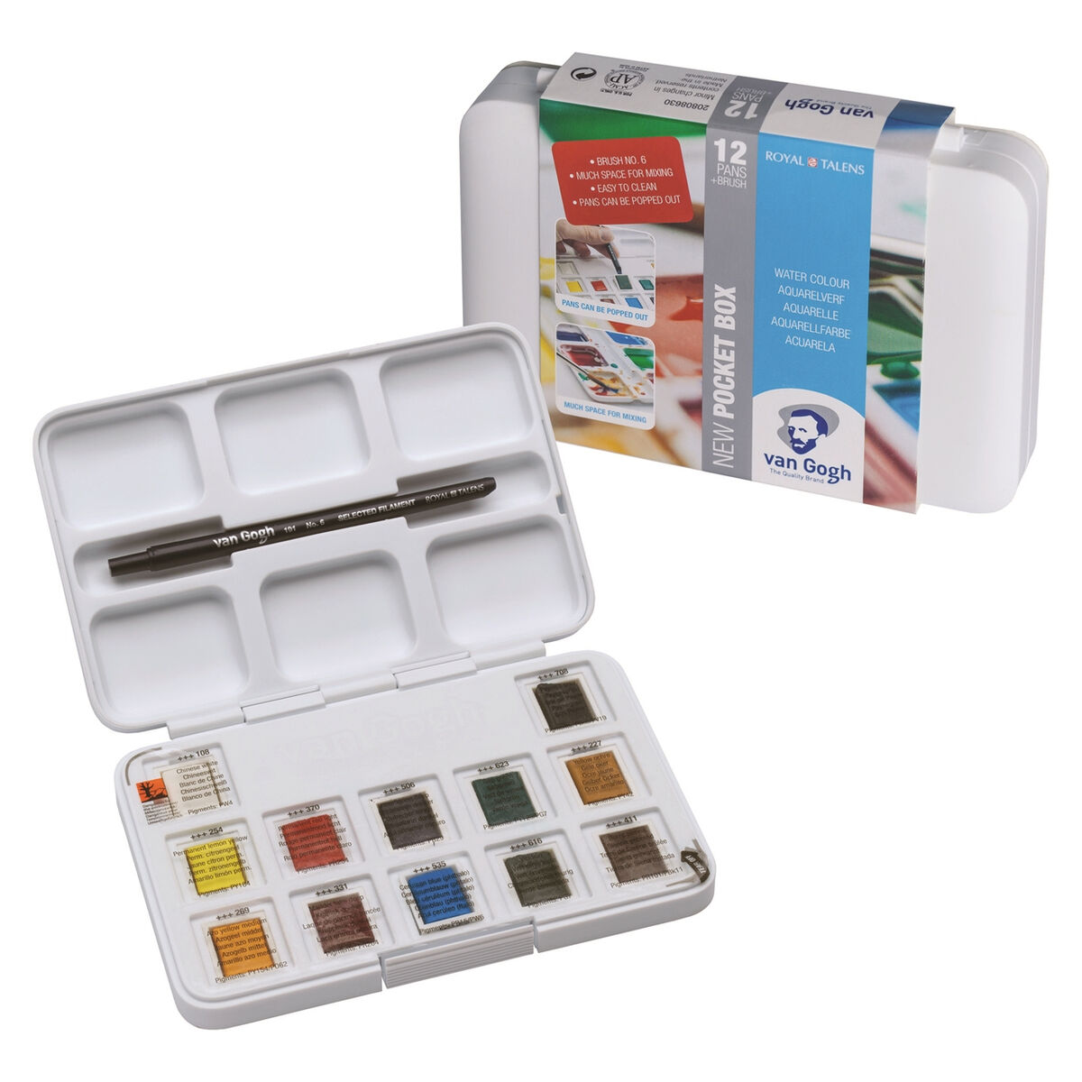 Set per Pittura ad Acquarello Talens Van Gogh Multicolore 3 S8418245_1