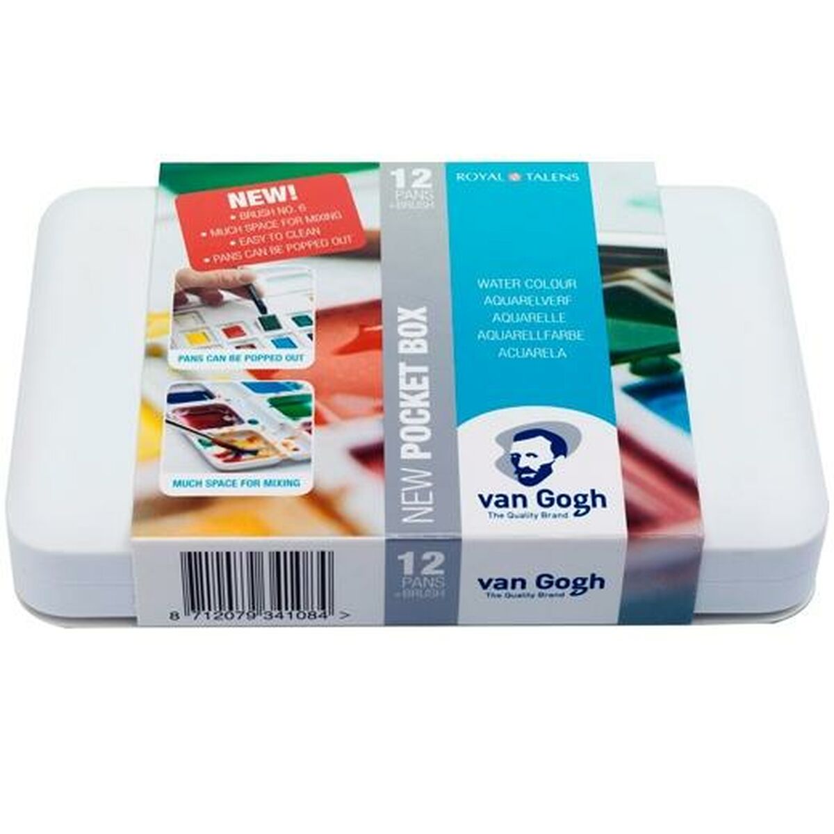 Set per Pittura ad Acquarello Talens Van Gogh Multicolore 2 S8418245_0
