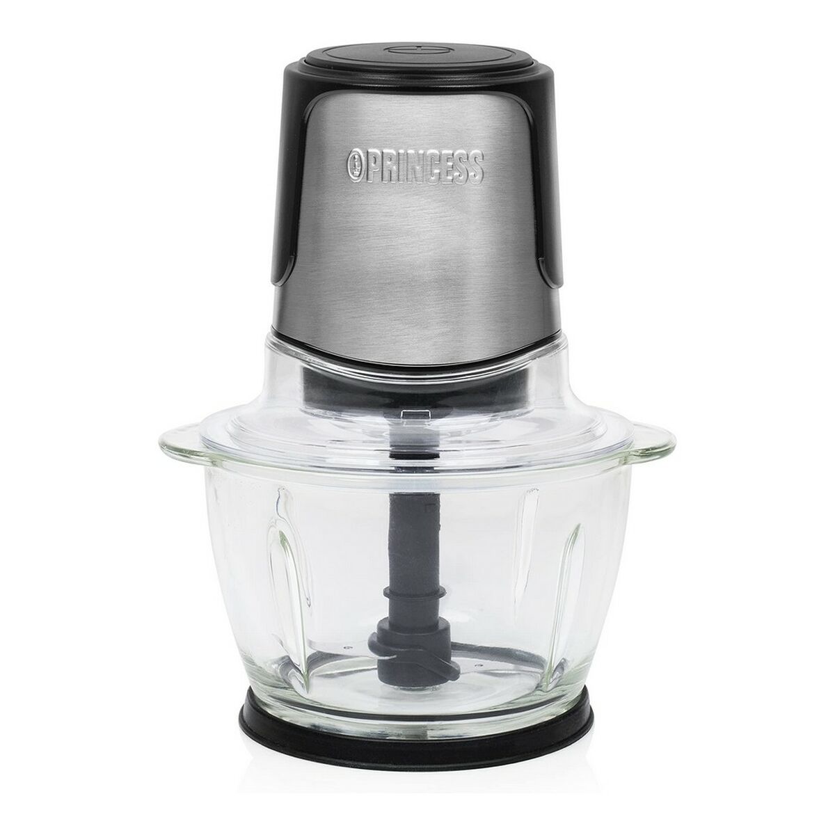 Tritatutto Princess Acciaio inossidabile 1 L Nero 300 W 2 S6502946_0