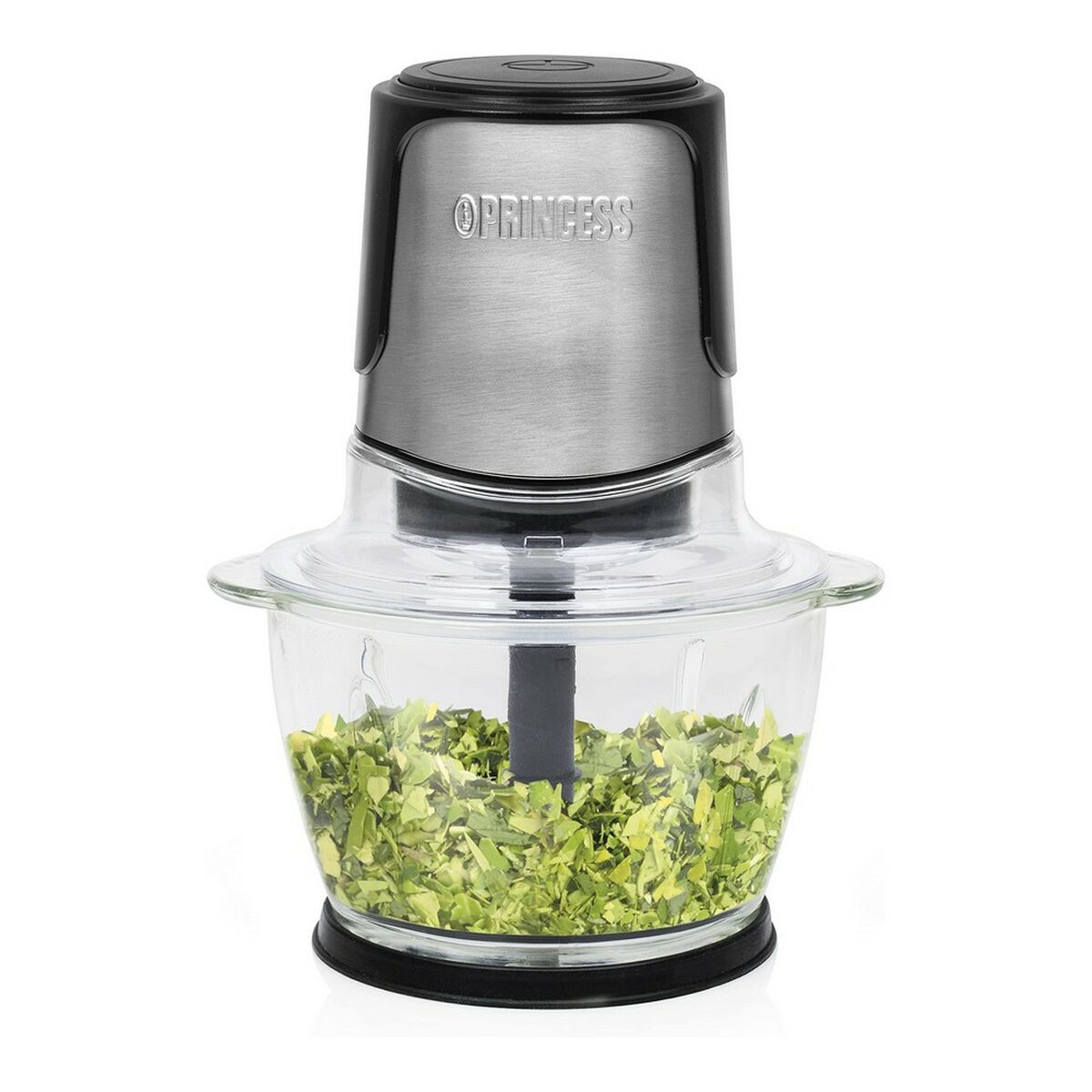 Tritatutto Princess Acciaio inossidabile 1 L Nero 300 W 3 S6502946_1