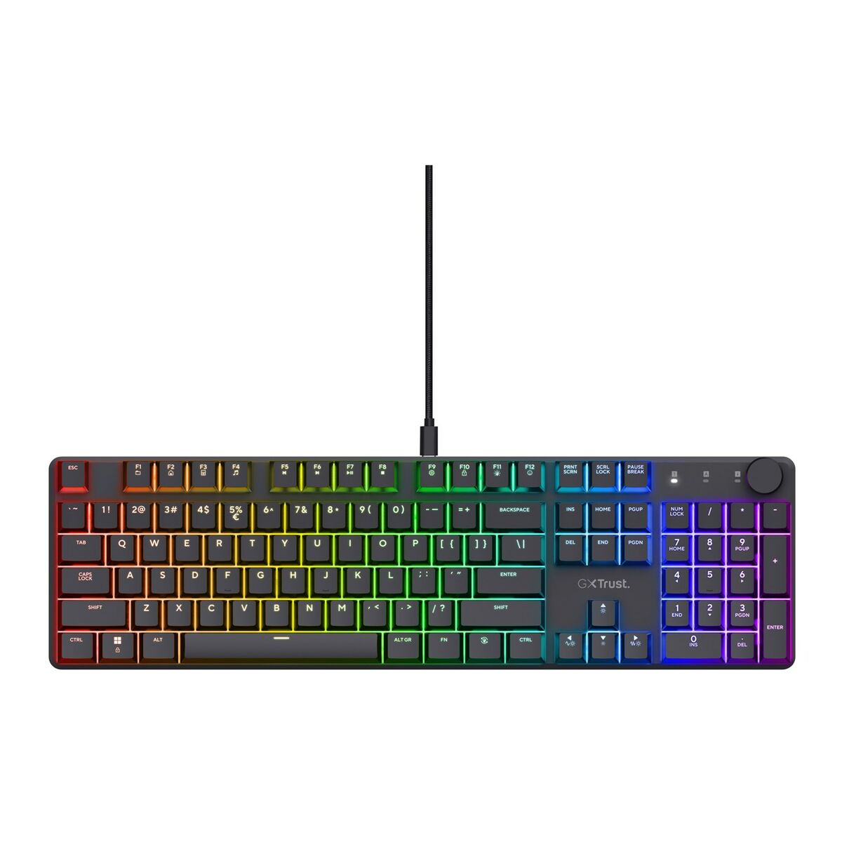 Tastiera Trust GXT 866 TORIX Nero Qwerty US 3 S9190844_1