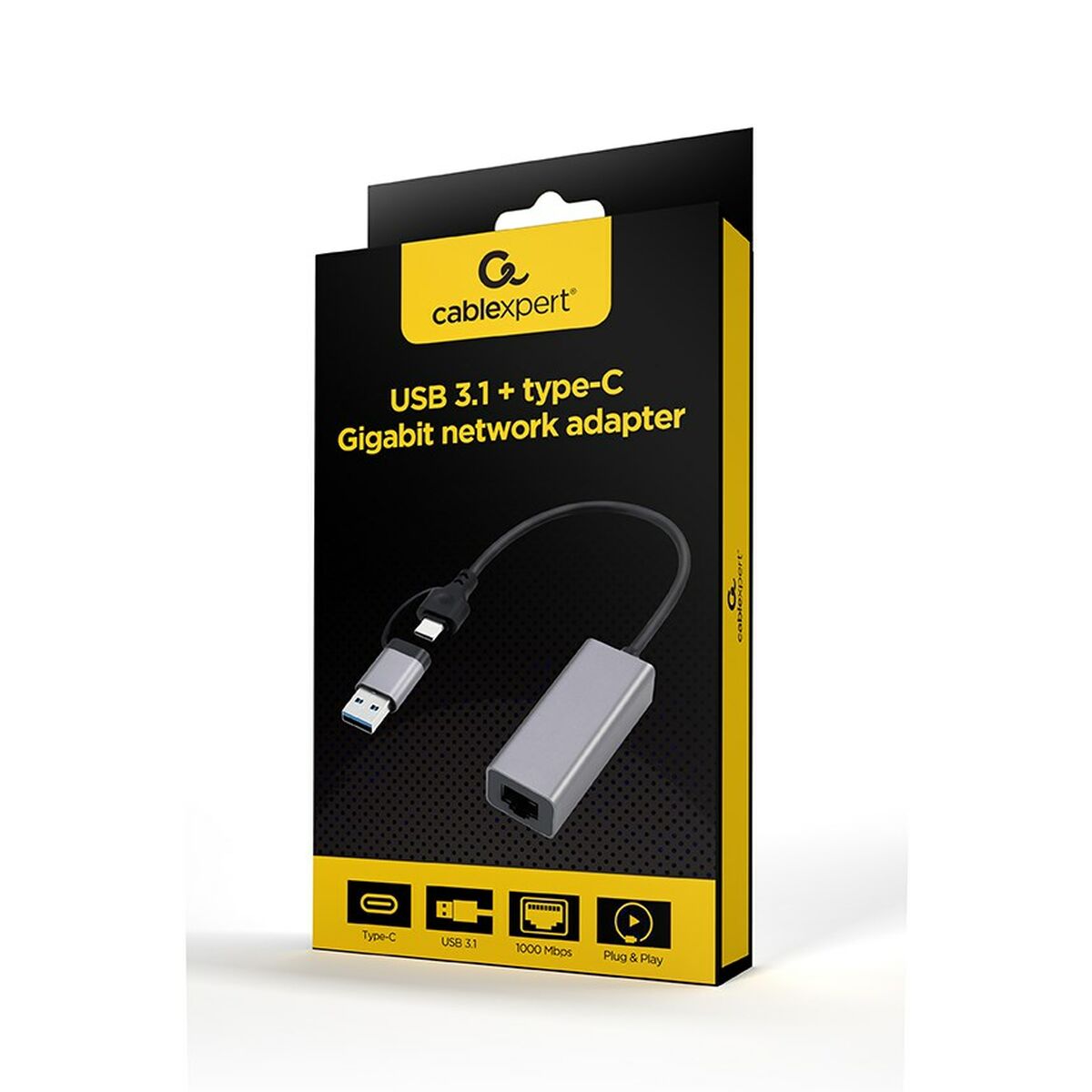 Adattatore di Rete GEMBIRD A-USB3AC-LAN-01 3 S9142531_1