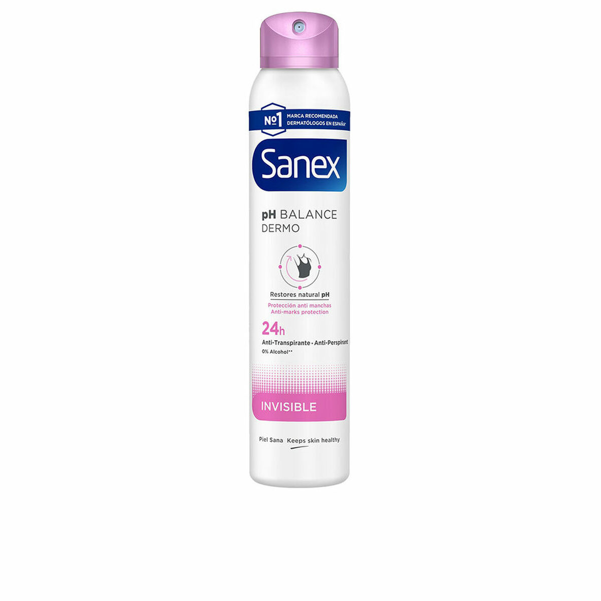 Deodorante Spray Sanex Dermo Invisible 200 ml 2 S05115022_0
