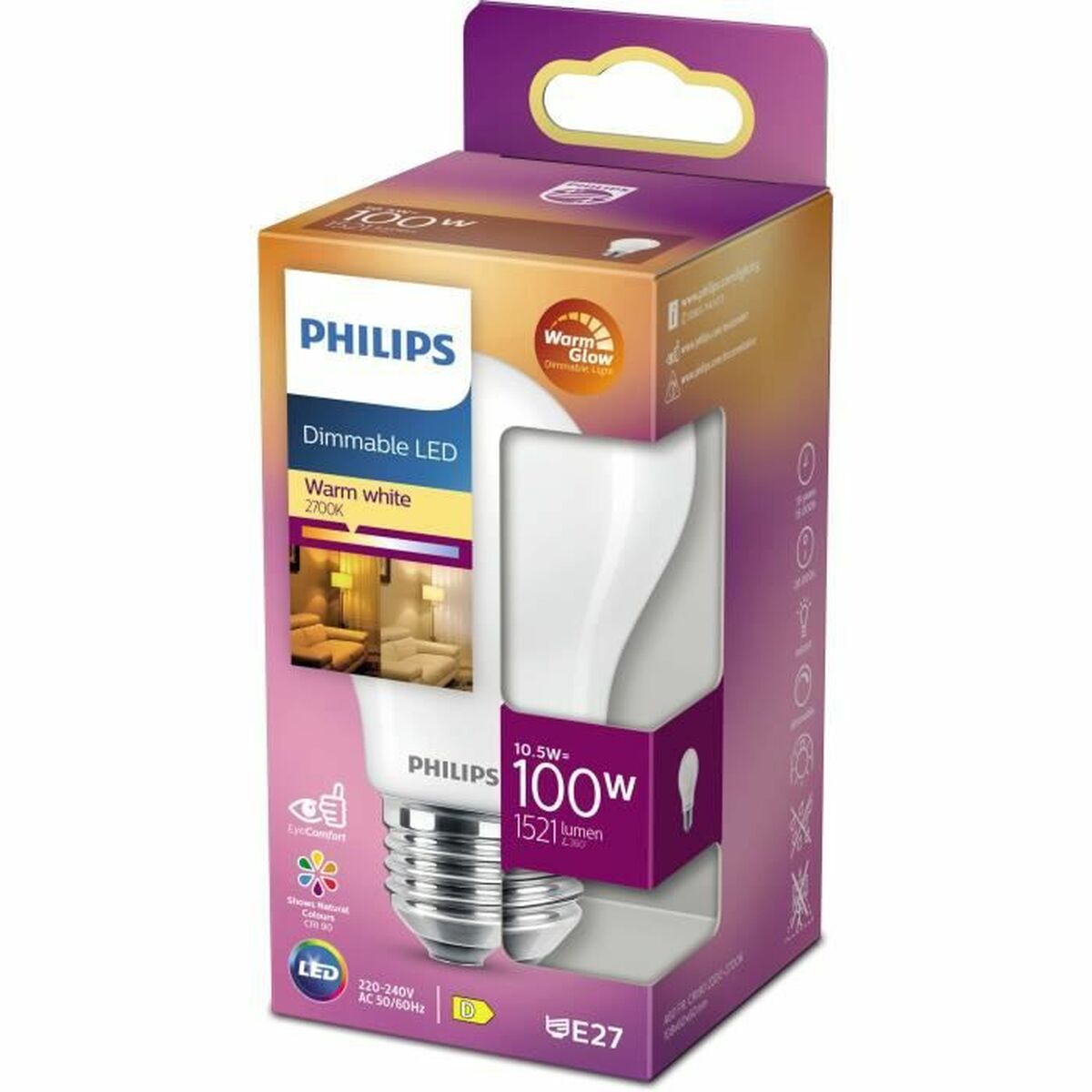 Lampadina LED Philips 8719514324114 Bianco D 100 W 4 S7178687_2