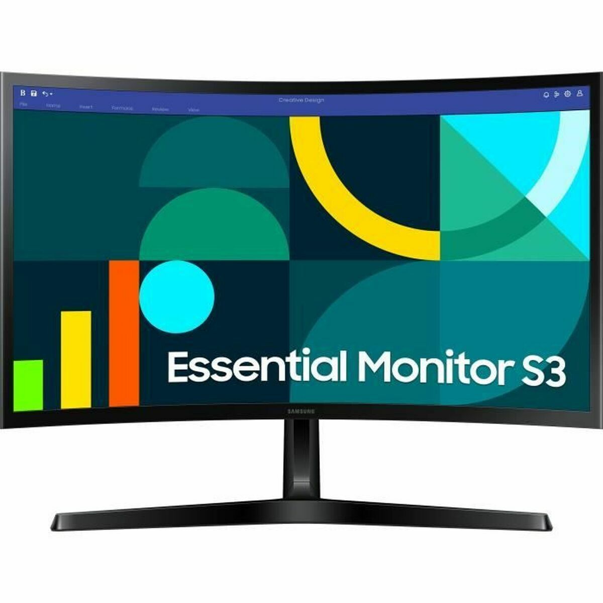 Monitor Samsung S24D366GAU Full HD 24" 3 S71013767_1