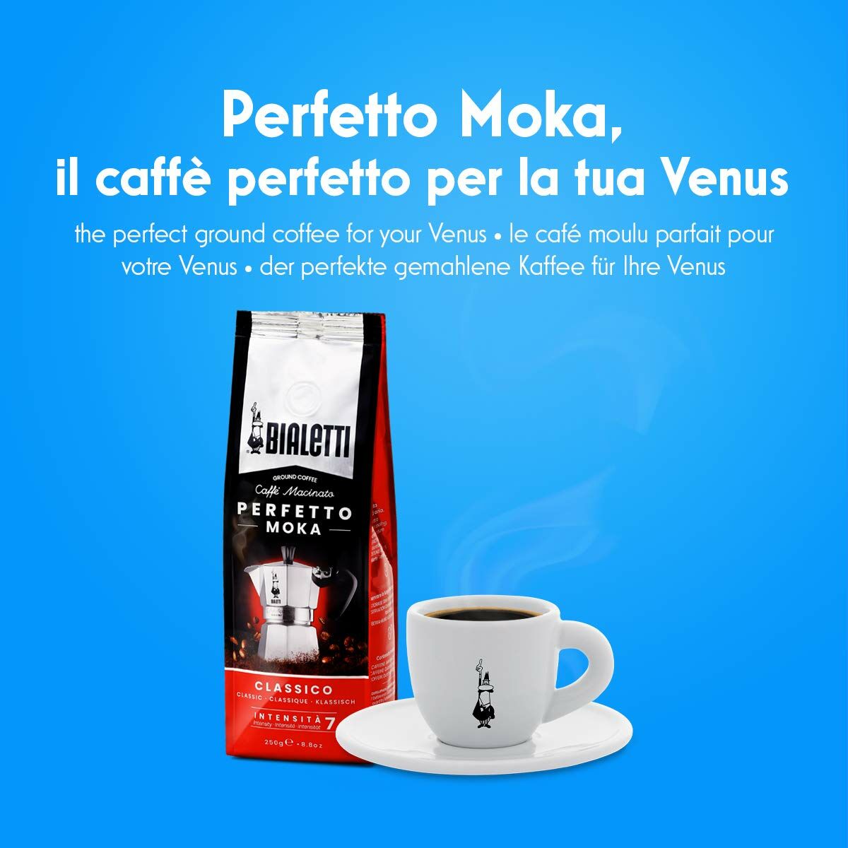 Caffettiera Italiana Bialetti 0007254 Argentato Acciaio inossidabile 4 Tazze 200 ml 4 S9101077_2