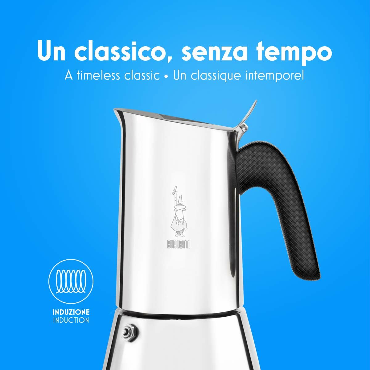 Caffettiera Italiana Bialetti 0007254 Argentato Acciaio inossidabile 4 Tazze 200 ml 5 S9101077_3