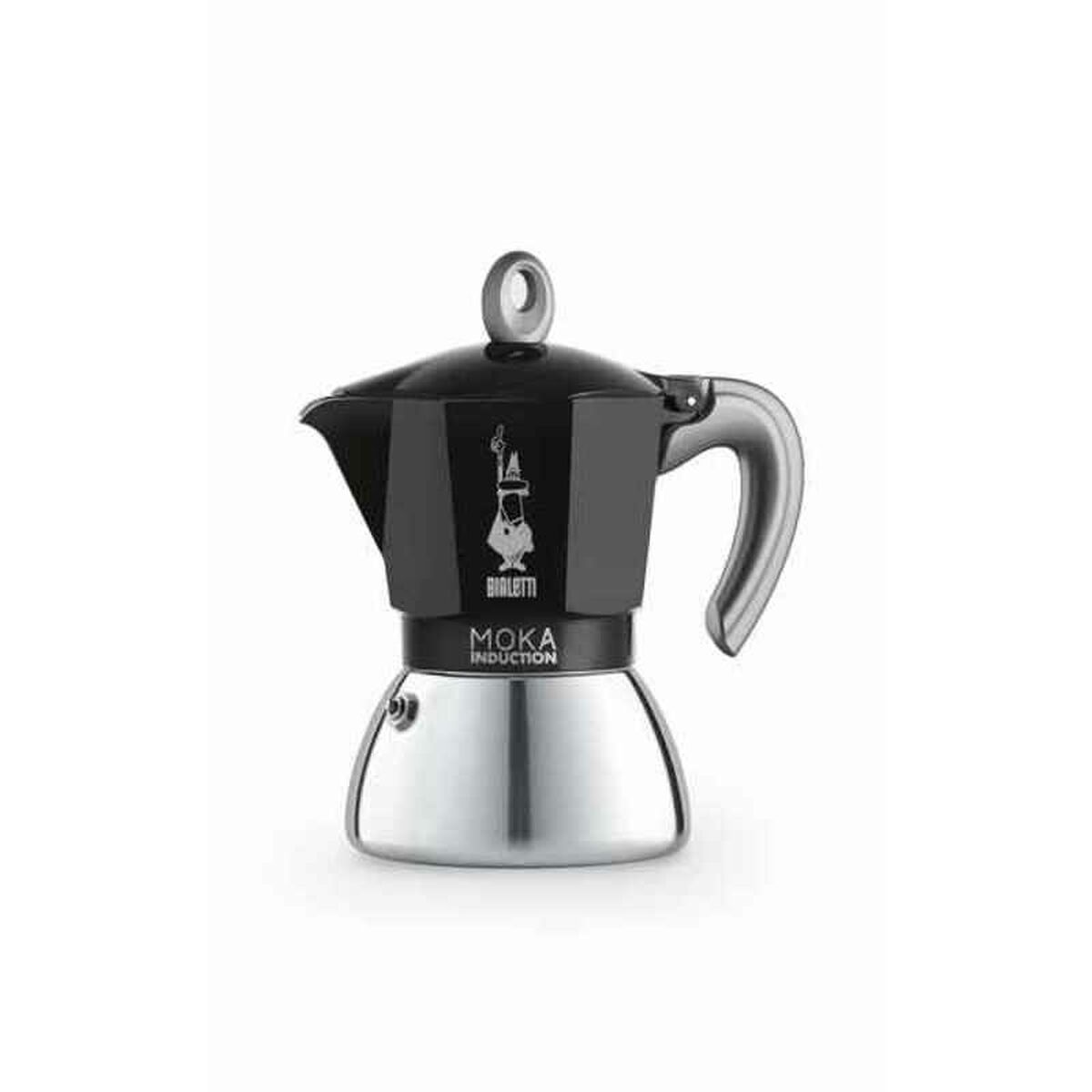 Caffettiera Italiana Bialetti 0006936 Nero Acciaio inossidabile Alluminio 300 ml 6 Tazze 2 S9101074_0