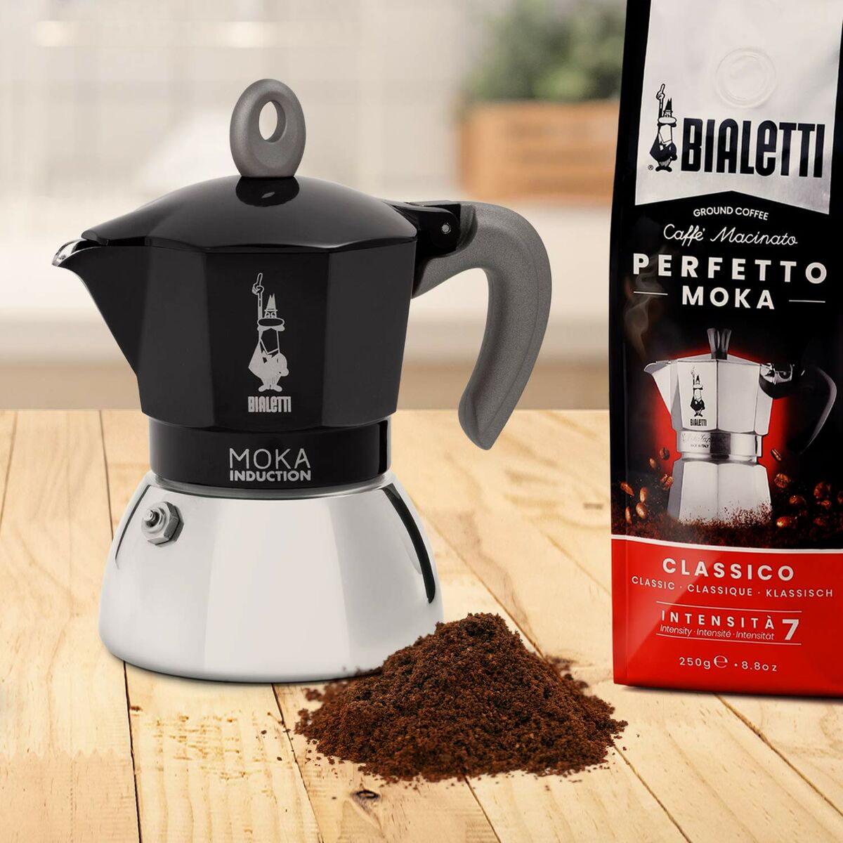 Caffettiera Italiana Bialetti 0006936 Nero Acciaio inossidabile Alluminio 300 ml 6 Tazze 4 S9101074_2