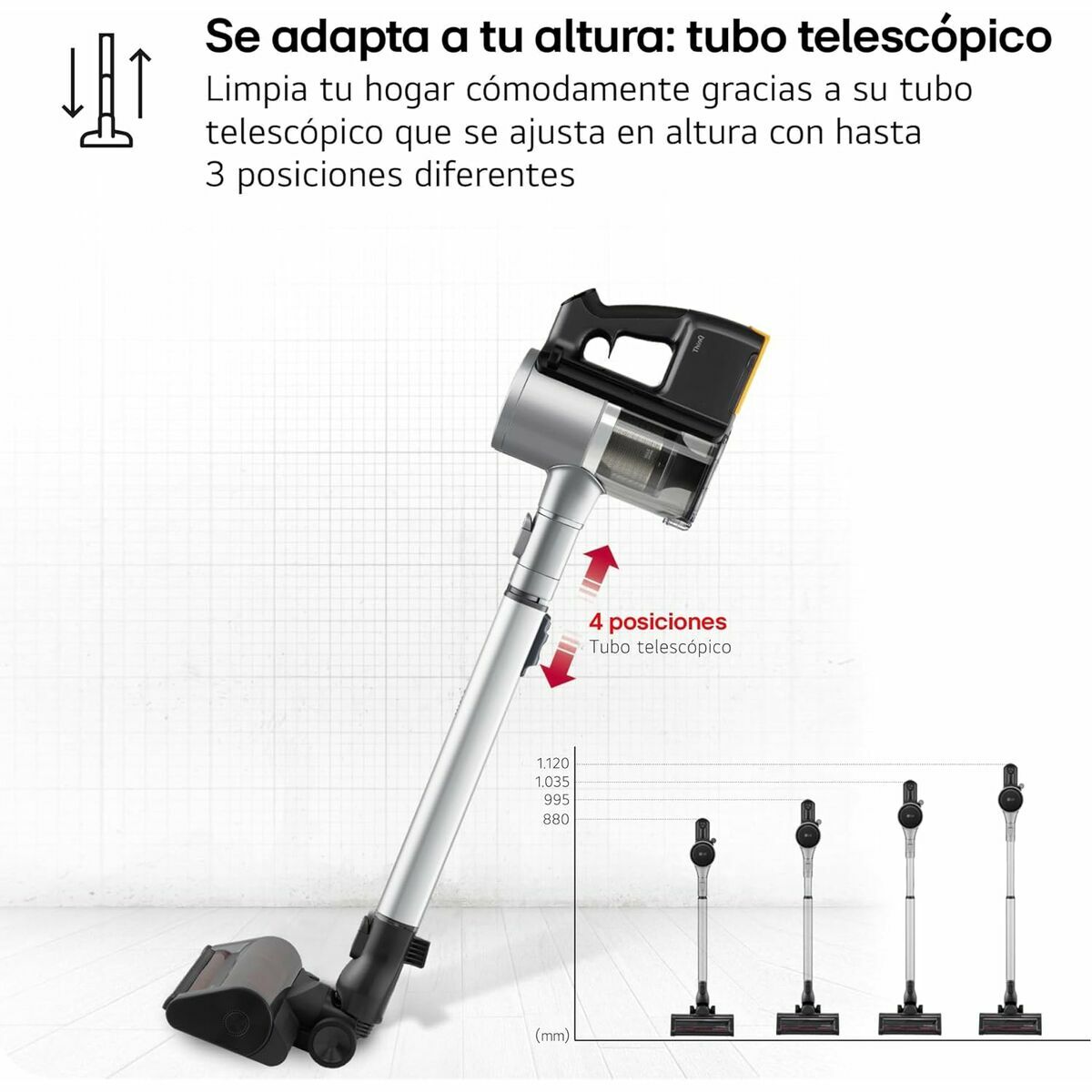 Scopa Elettrica Ciclonica Senza Fili LG A9K-CORE3S 3 S0461429_1