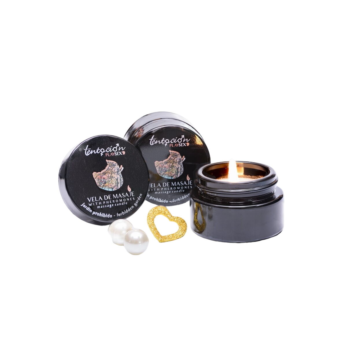 Candela Massaggio Tentacion Forbiden Garden 20 ml Con feromoni 2 M0402060_0