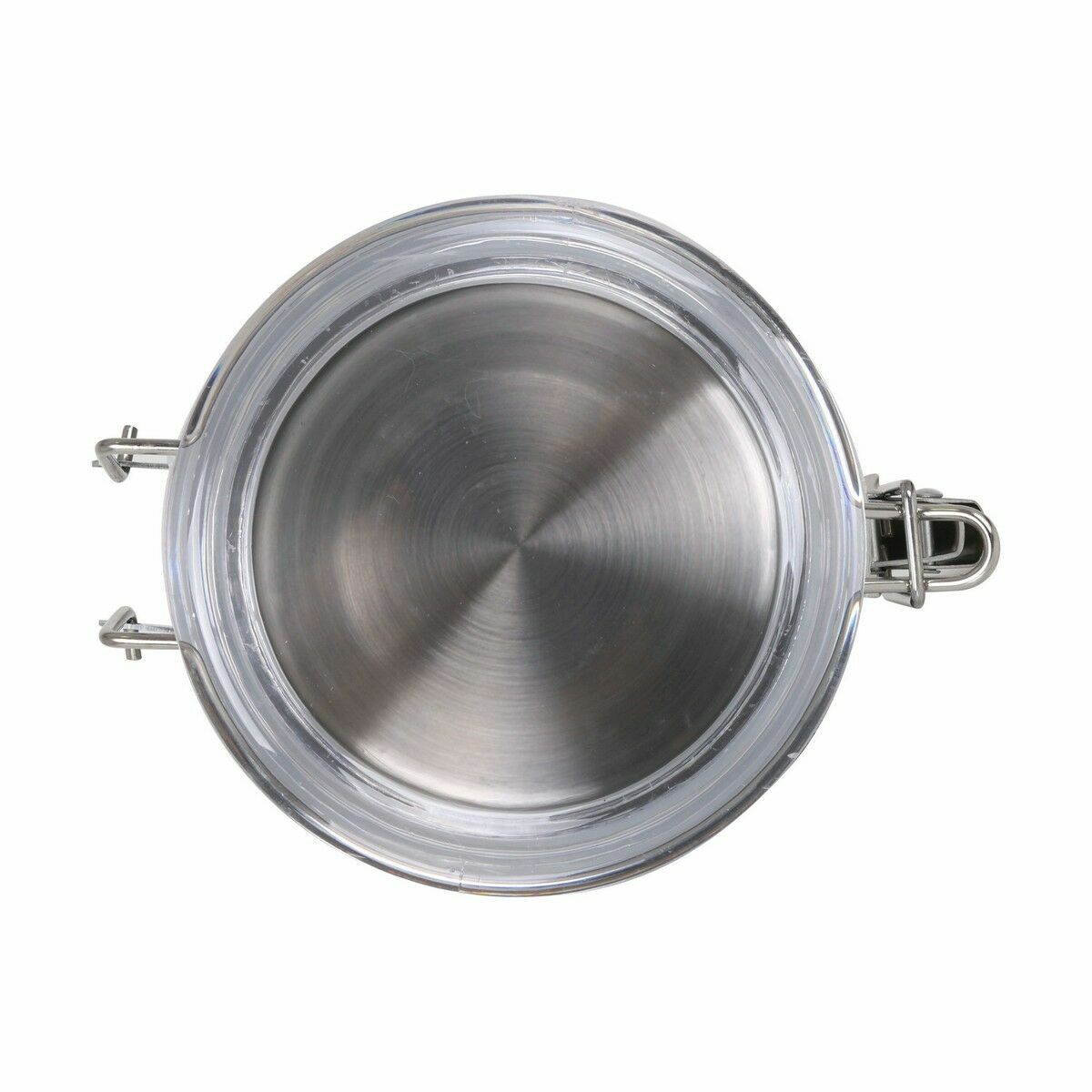 Barattolo Quttin Rotonda Ermetico Acciaio inossidabile 10 x 10,5 cm (12 Unità) 4 S2230296_2