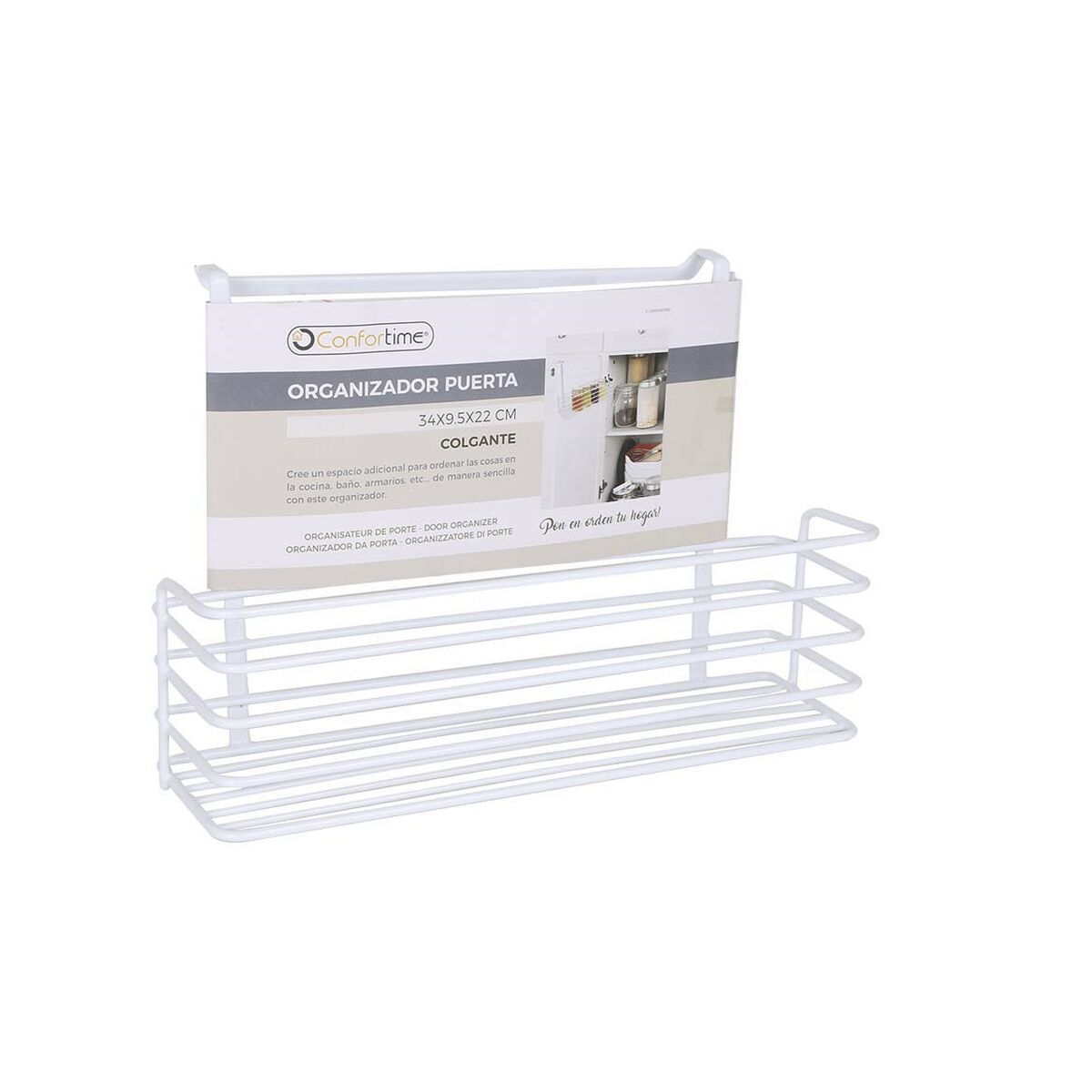 Cestino per Mobile della Cucina Confortime Bianco 34 x 12 x 22 cm (12 Unità) 3 S2230892_1
