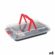 Stampo Removibile Quttin Acciaio al carbonio Nero Trasparente 36 x 23 x 4,5 cm (6 Unità) 1 S2231626_0