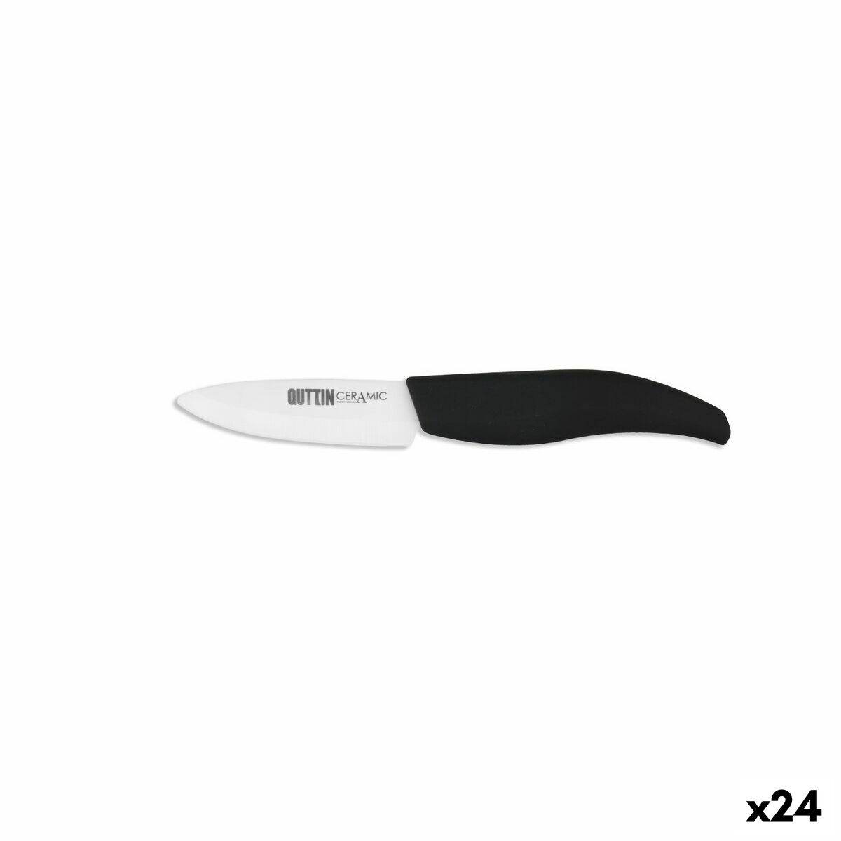 Coltello Spelucchino Quttin ceramic 7,5 cm (24 Unità) 2 S2231892_0