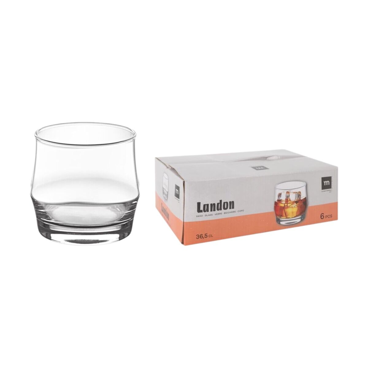 Set di Bicchieri La Mediterránea LANDON 6 Pezzi (8 Unità) 3 S2234775_1