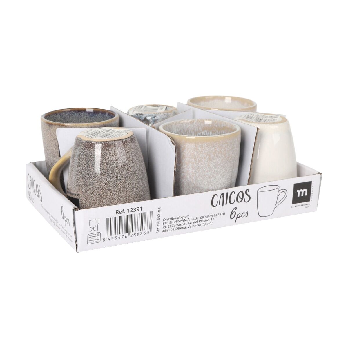 Tazza Mug Inde 90 ml (36 Unità) 10 S2237645_8