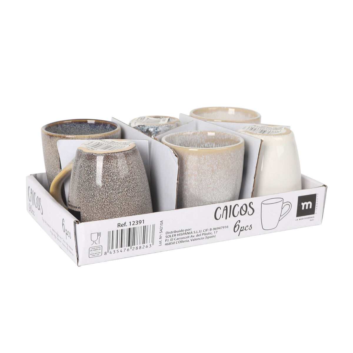 Tazza Mug Inde 90 ml (36 Unità) 9 S2237645_7