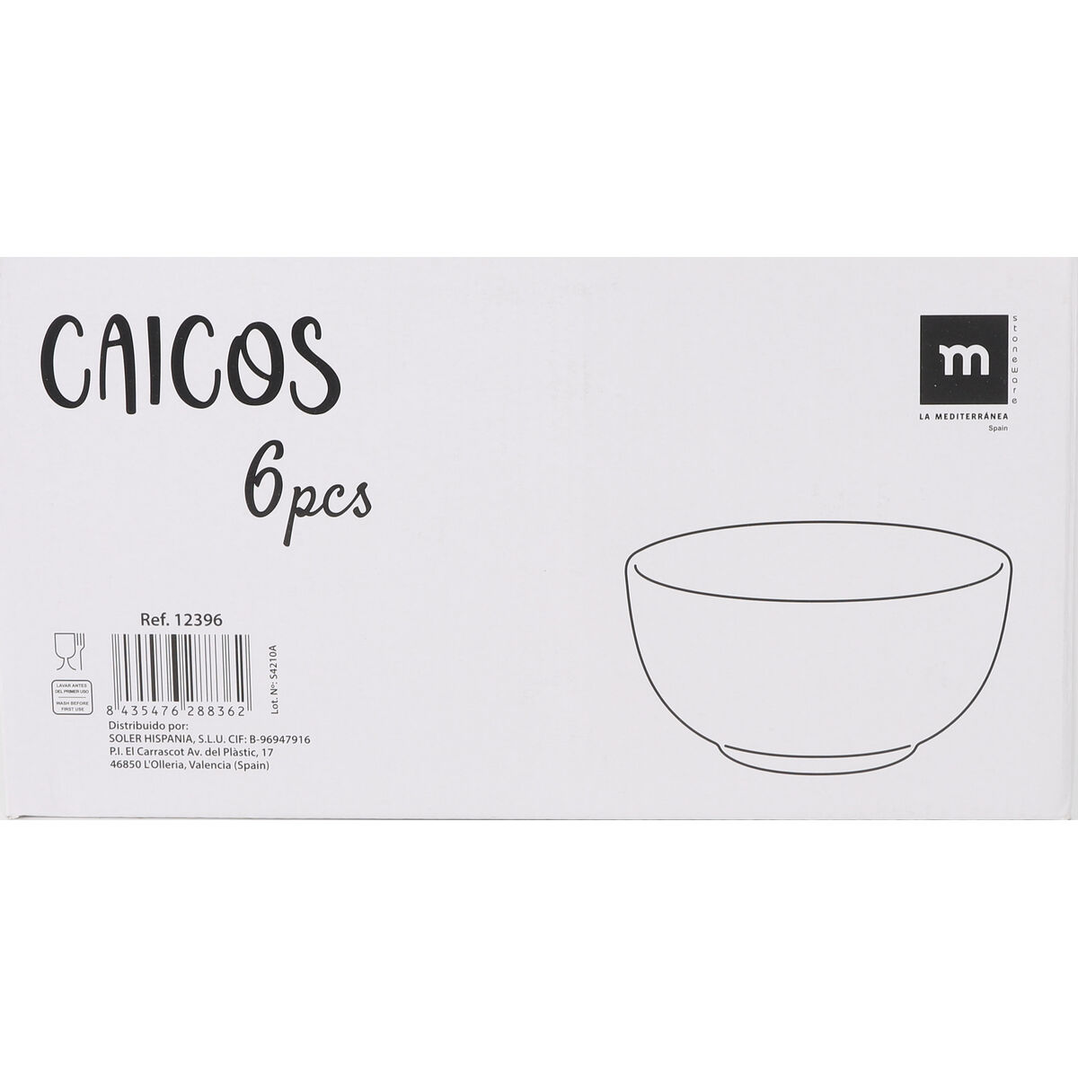 Ciotola Inde Ø 13,8 x 8 cm 700 ml (24 Unità) 14 S2237649_12