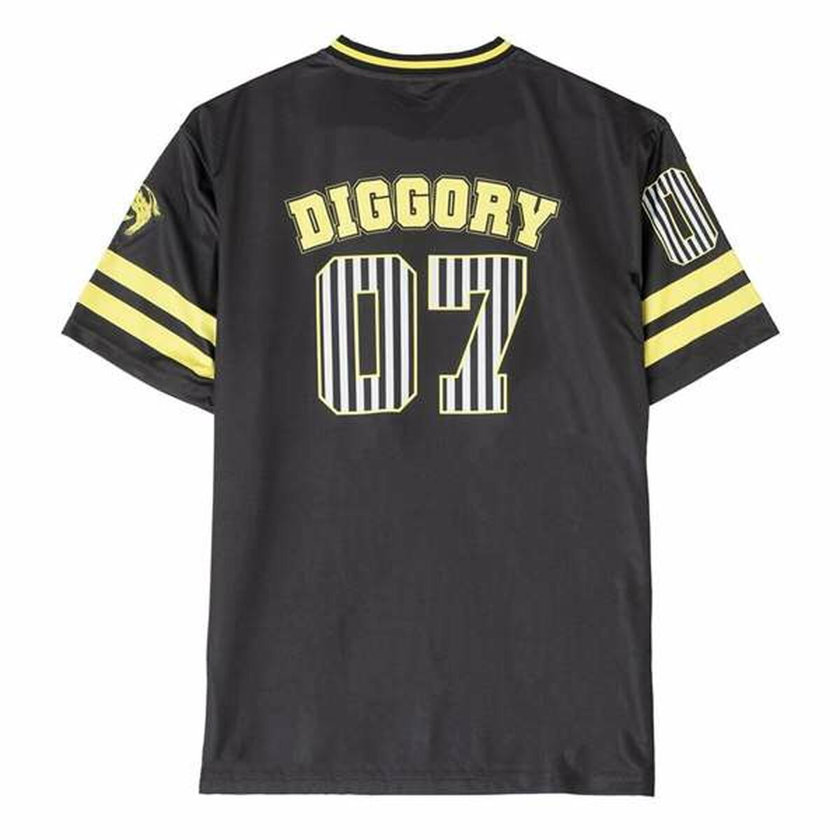 Maglia a Maniche Corte Uomo Harry Potter Hufflepuff Nero 3 S2454186_1