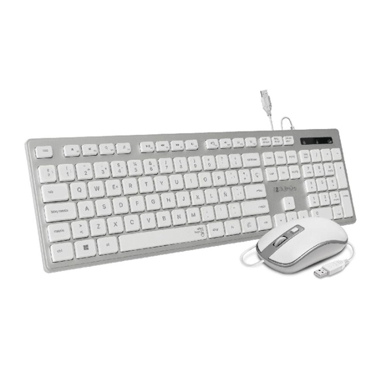 Tastiera e Mouse Subblim SUBKBC-CEKE60 Qwerty in Spagnolo 2 S5622334_0