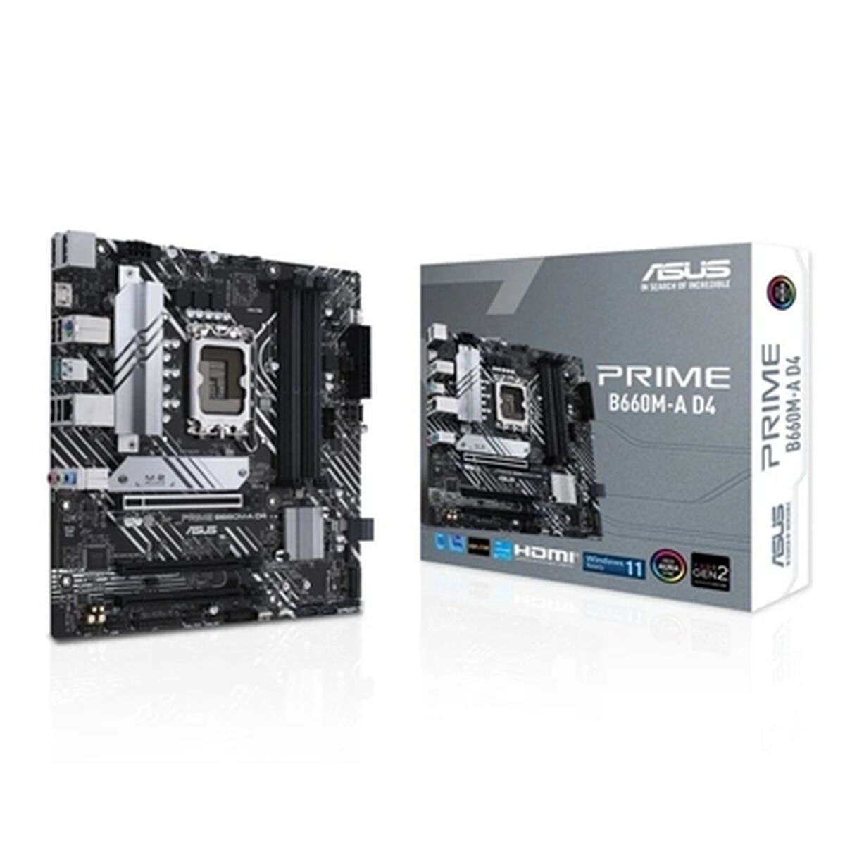 Scheda Madre Asus 90MB19K0-M1EAYC INTEL B660 LGA 1700 4 S5629616_2