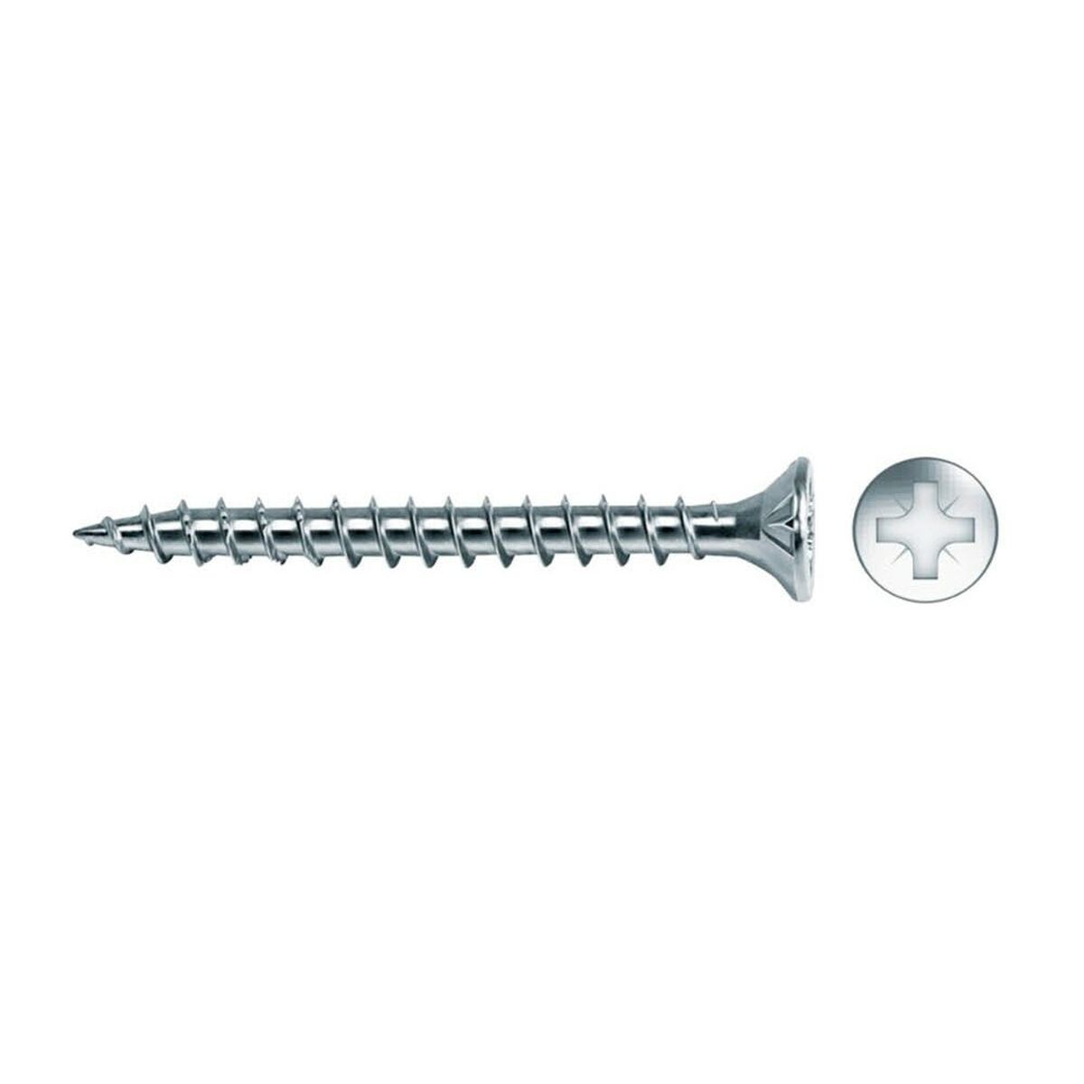 Scatola a viti CELO vlox 50 mm Svasata Zincato 3,5 x 50 mm Legno (200 Unità) 2 S7903097_0