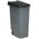 Secchio Spazzatura con Ruote Denox Nero Grigio 110 L 1 S8403960_0