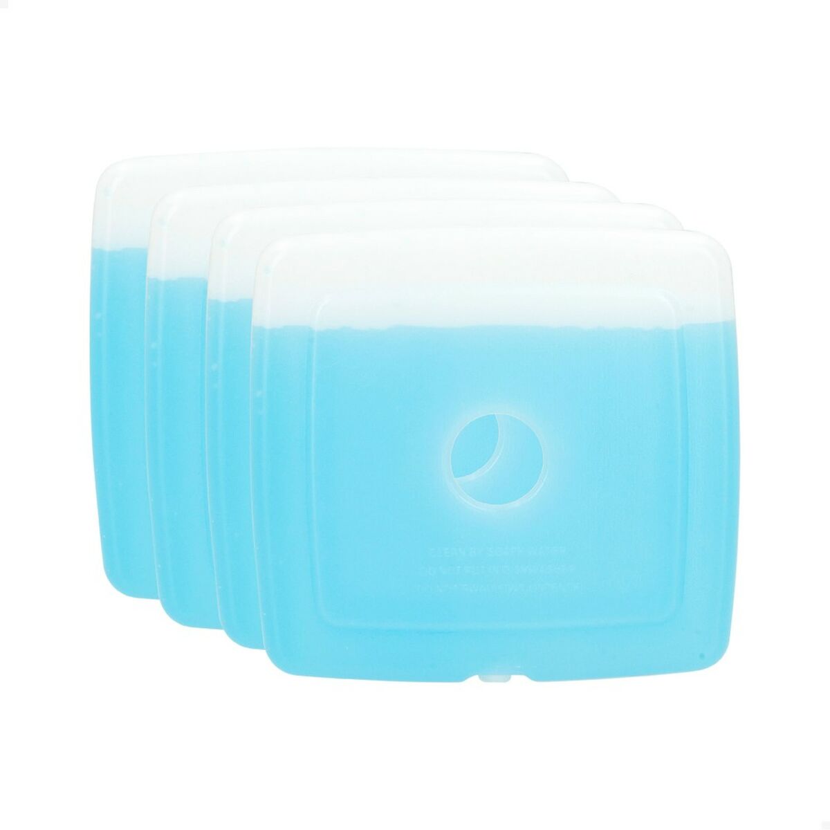 Siberini Aktive Azzurro 13,5 x 12,5 x 1,5 cm (12 Unità) 3 S8902900_1