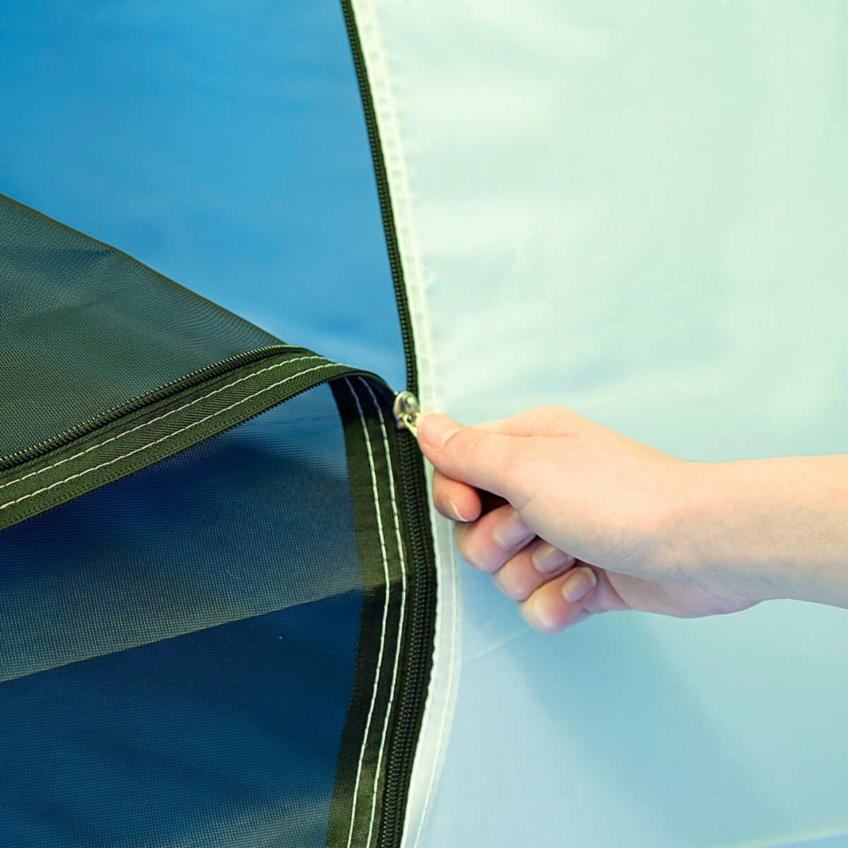 Tenda da Campeggio Aktive 240 x 130 x 330 cm (2 Unità) 7 S8905218_5