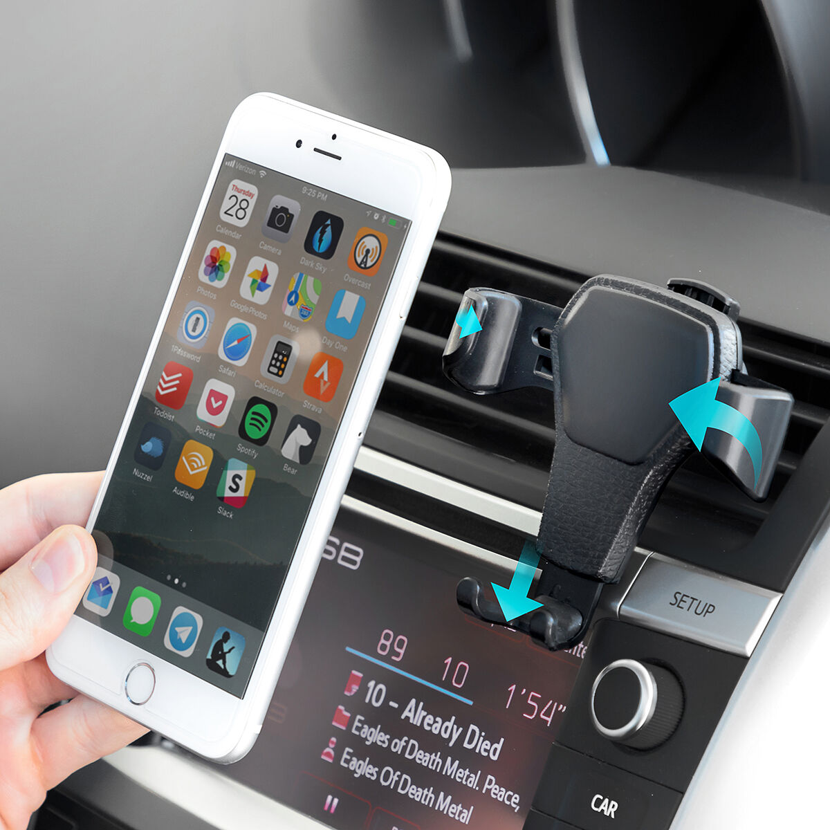 Supporto Gravitazionale per Auto per Cellulari Gravder InnovaGoods 2 V0101167_0