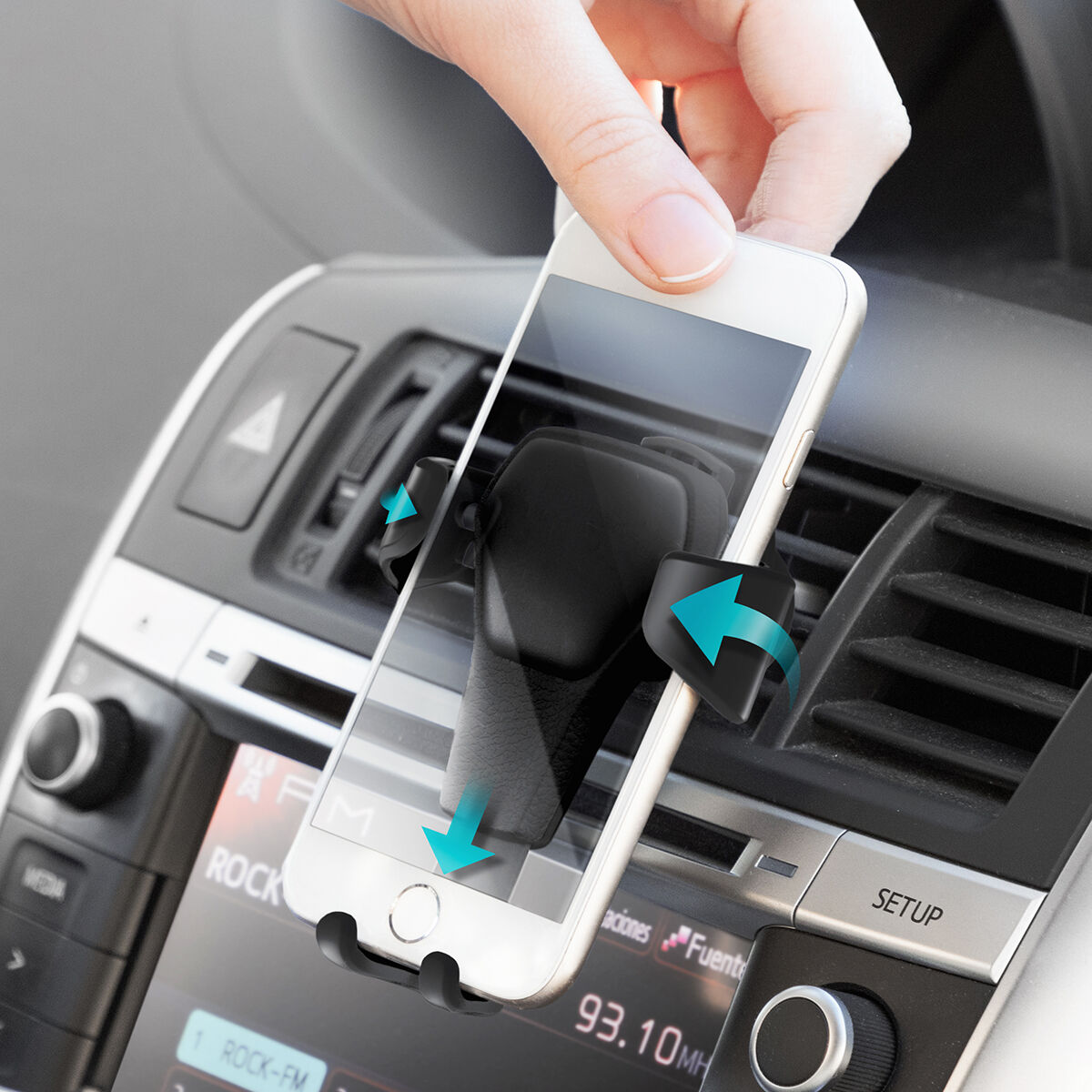 Supporto Gravitazionale per Auto per Cellulari Gravder InnovaGoods 3 V0101167_1