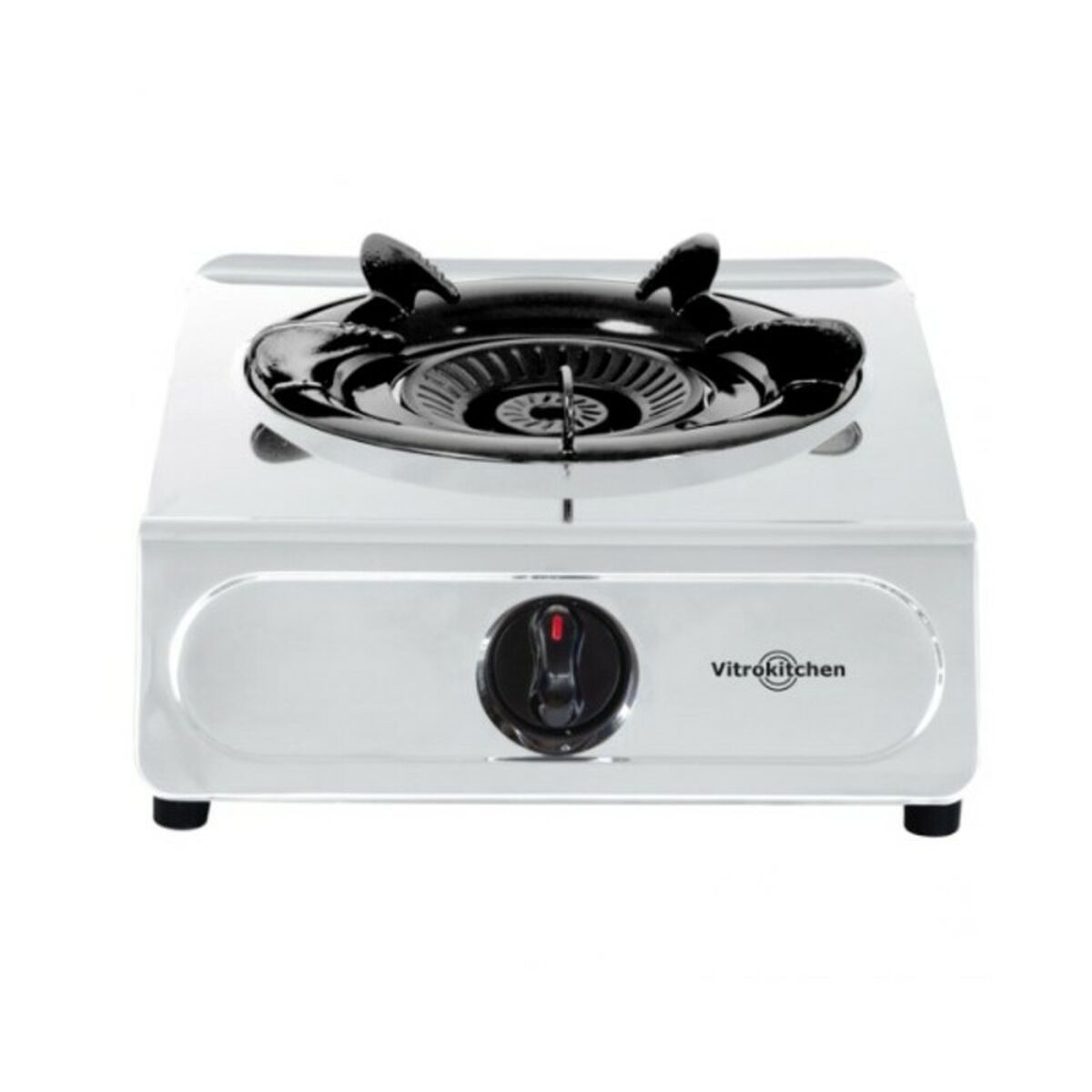 fornello a gas Vitrokitchen 160IB Acciaio Acciaio inossidabile 2 S0426200_0