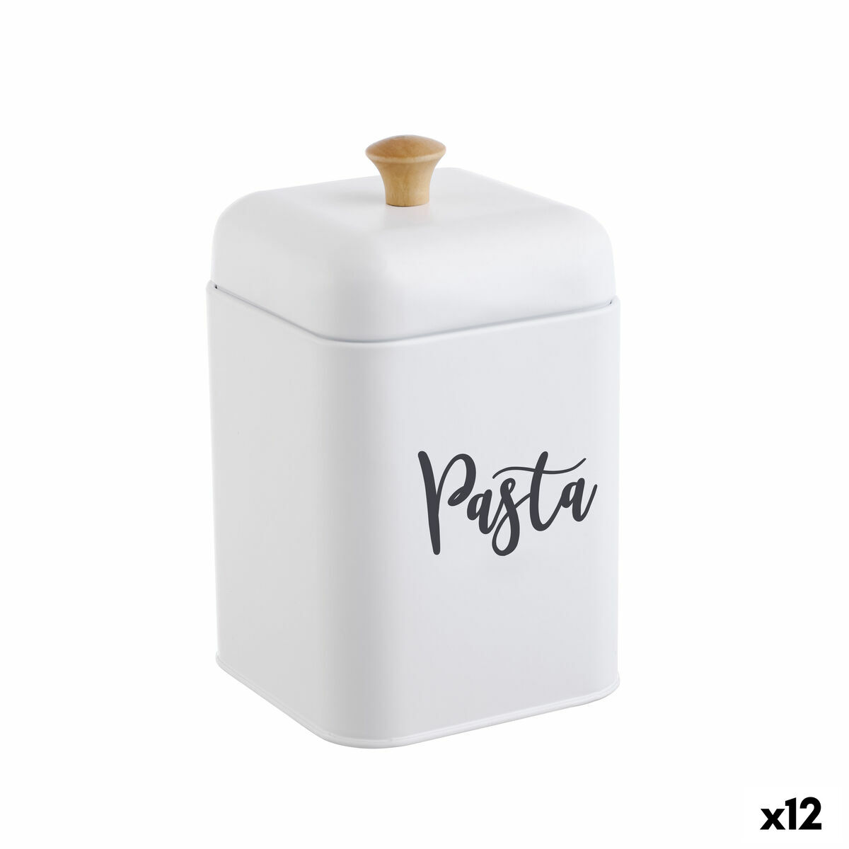 Barattolo in Metallo Quttin PASTA (12 Unità) 2 S2235807_0