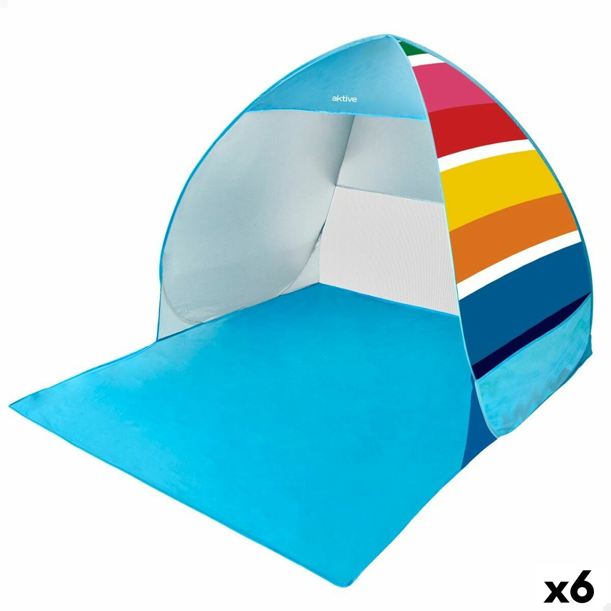Tenda da Spiaggia Aktive Poliestere 140 x 110 x 160 cm 2 S8905414_0