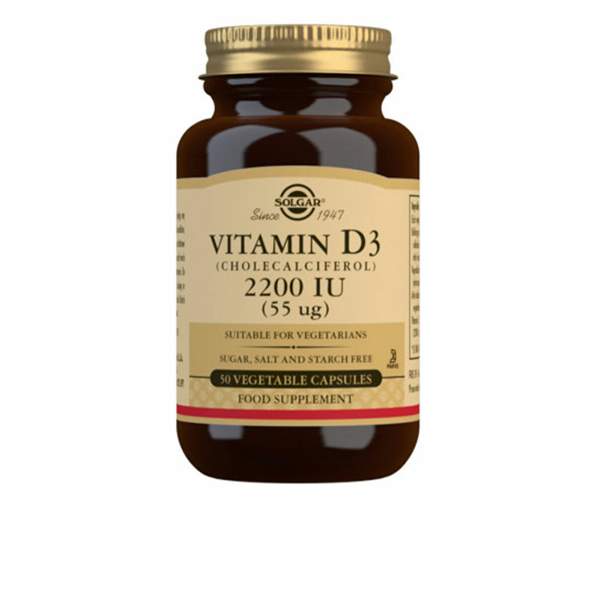 Vitamina D3 (Colecalciferolo) Solgar 50 Unità 2 S05108349_0