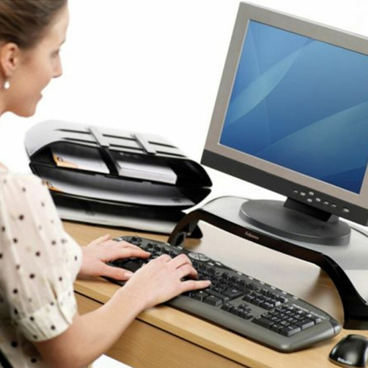 Supporto da Parete Fellowes 8020101 Nero 4 S8407340_2