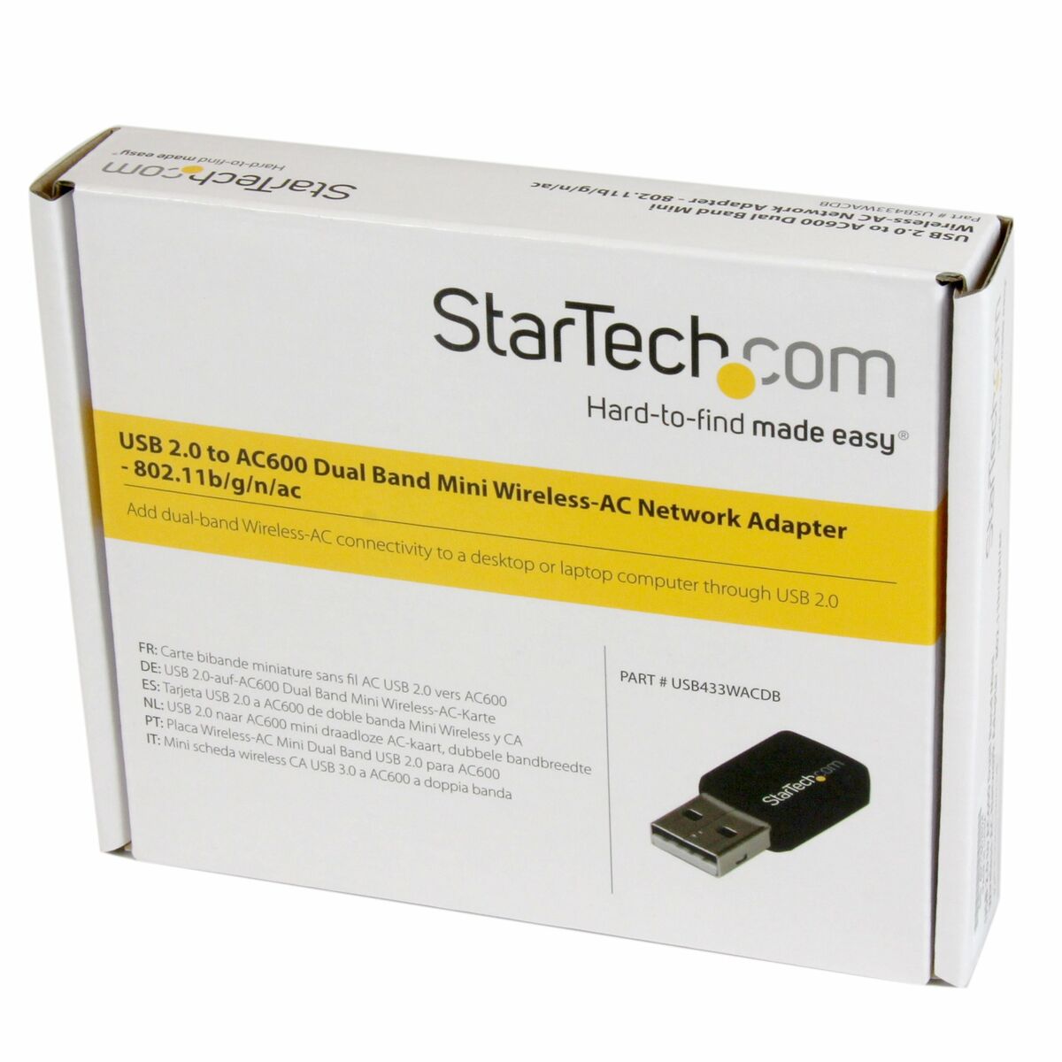 Adattatore USB Wifi Startech USB433WACDB 4 S7769402_2