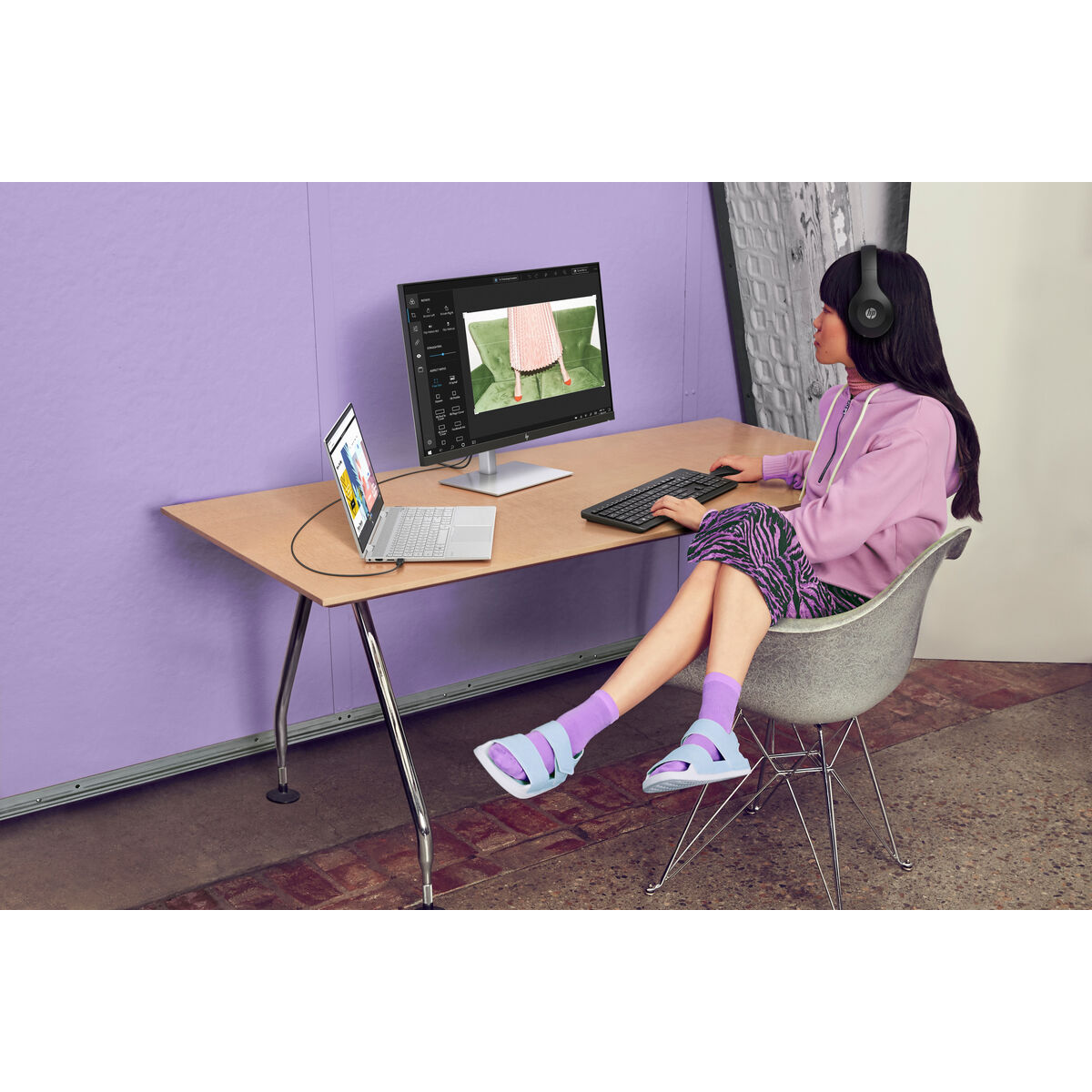 Tastiera e Mouse HP 18H24AA#ABE Nero QWERTY Qwerty US 7 M0509082_5