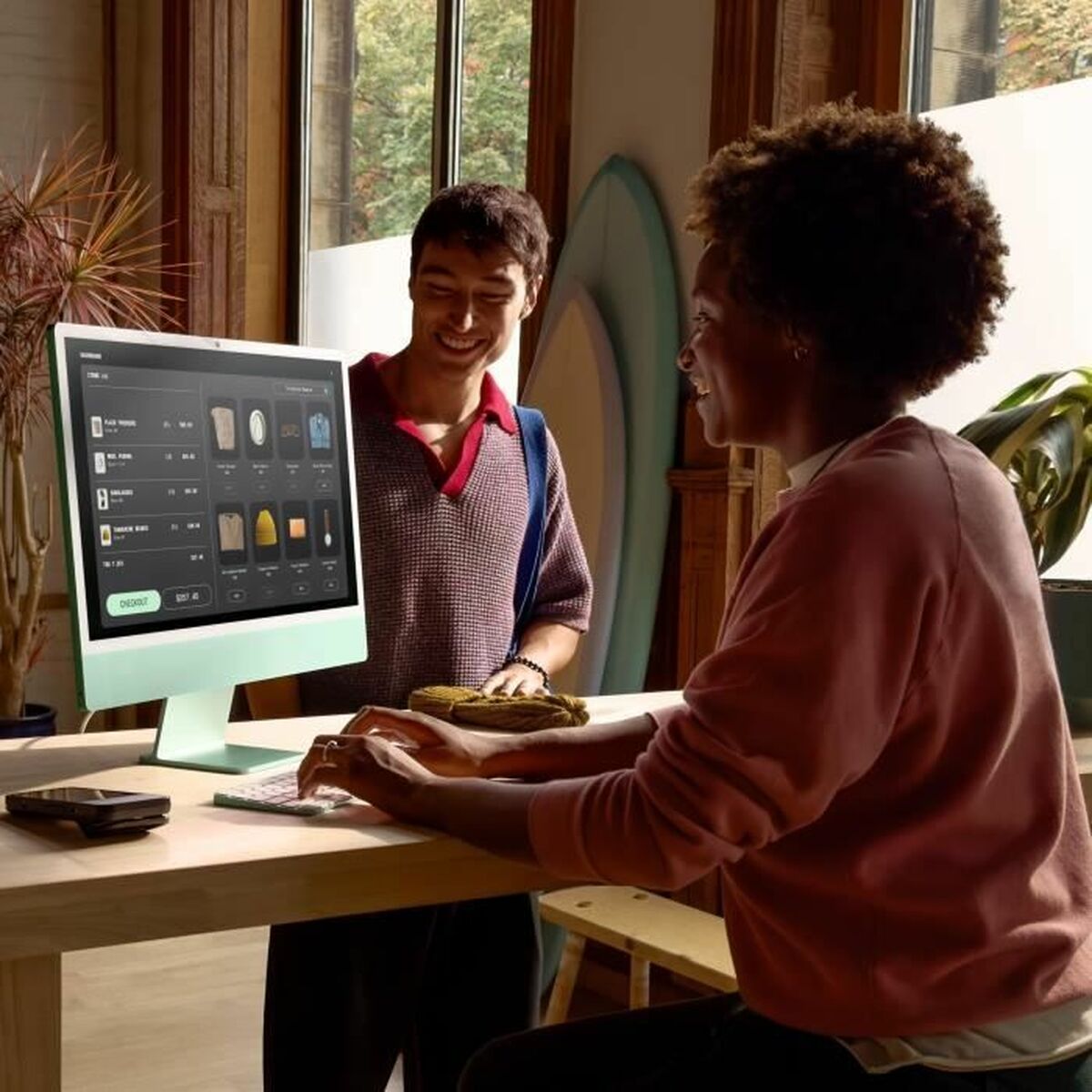 All in One Apple iMac 23,5" M4 16 GB RAM 256 GB SSD 6 S71011463_4