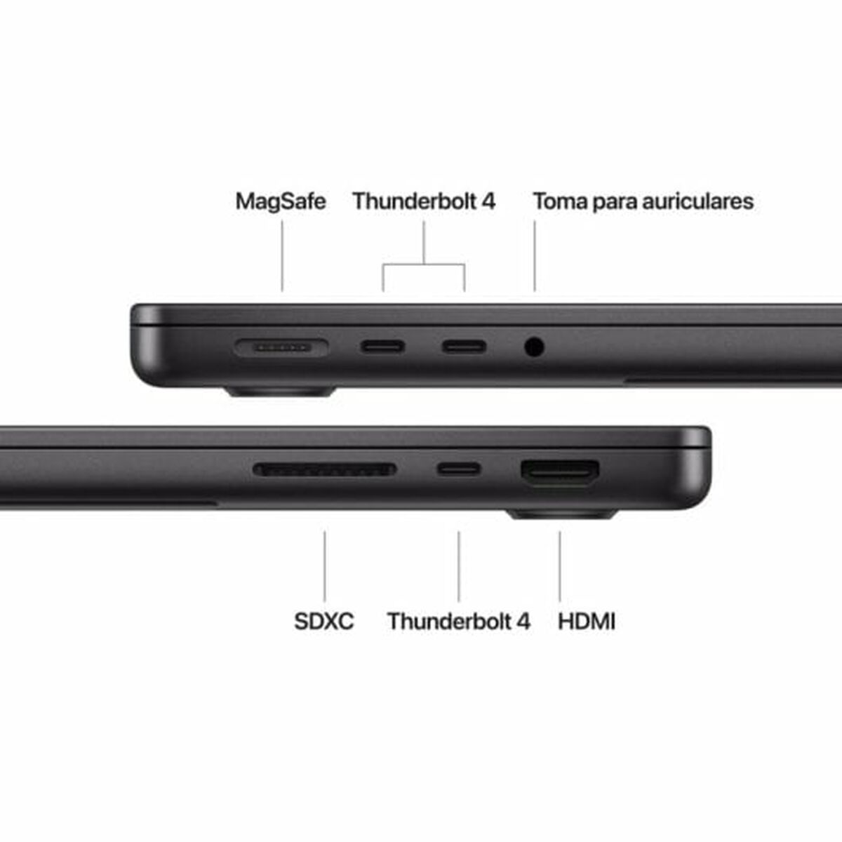 Laptop Apple MW2V3Y/A 14,2" M2 M4 16 GB RAM 24 GB RAM 1 TB SSD 8 S77211160_6