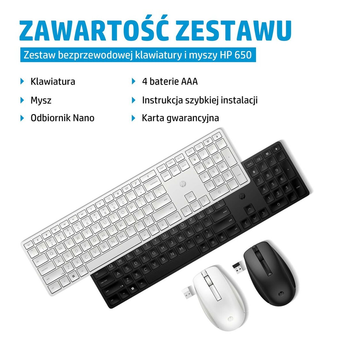 Tastiera e Mouse HP 4R013AA Nero Inglese Qwerty US 7 S9137777_5