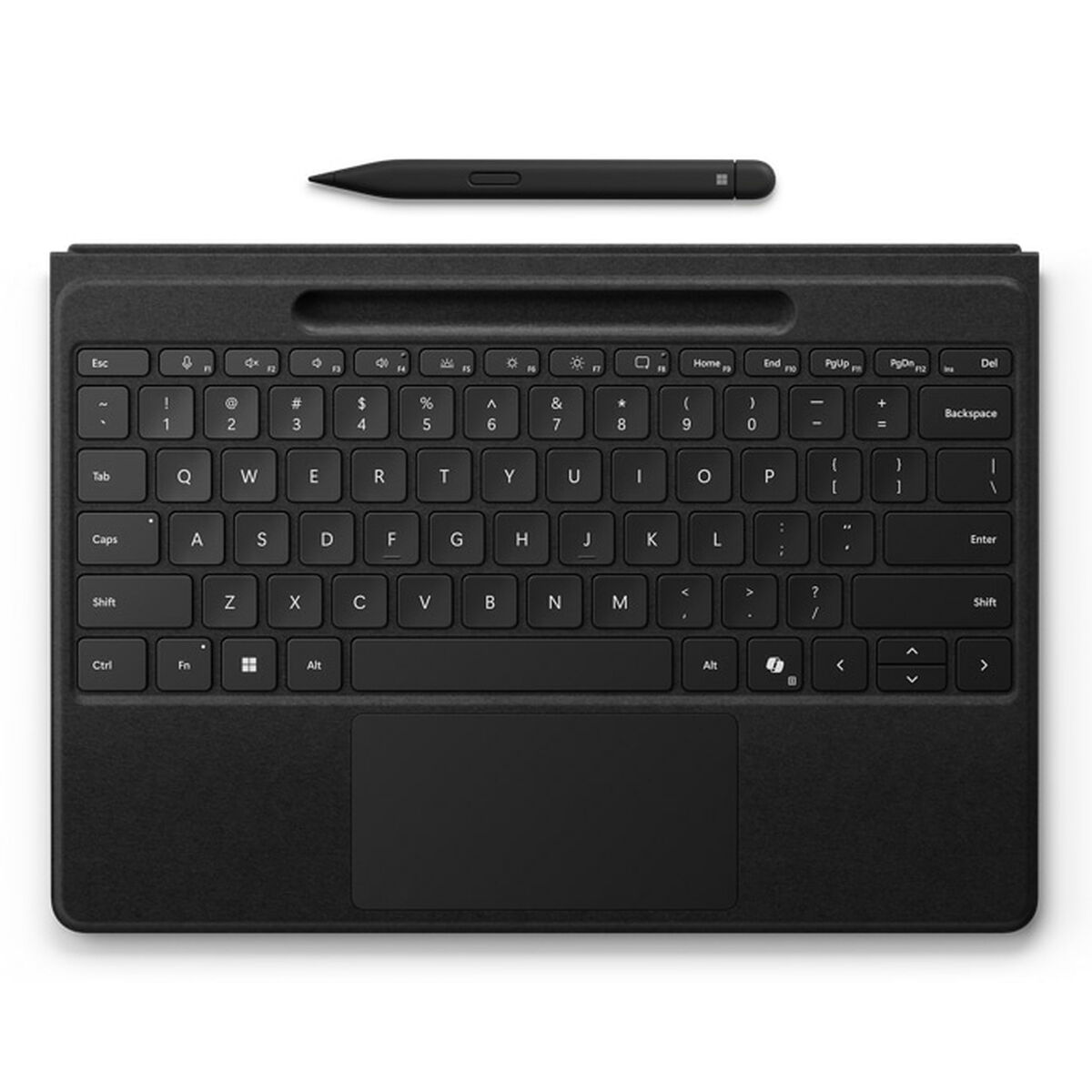 Tastiera Microsoft Y8U-00013 Nero Qwerty in Spagnolo 2 S77194751_0