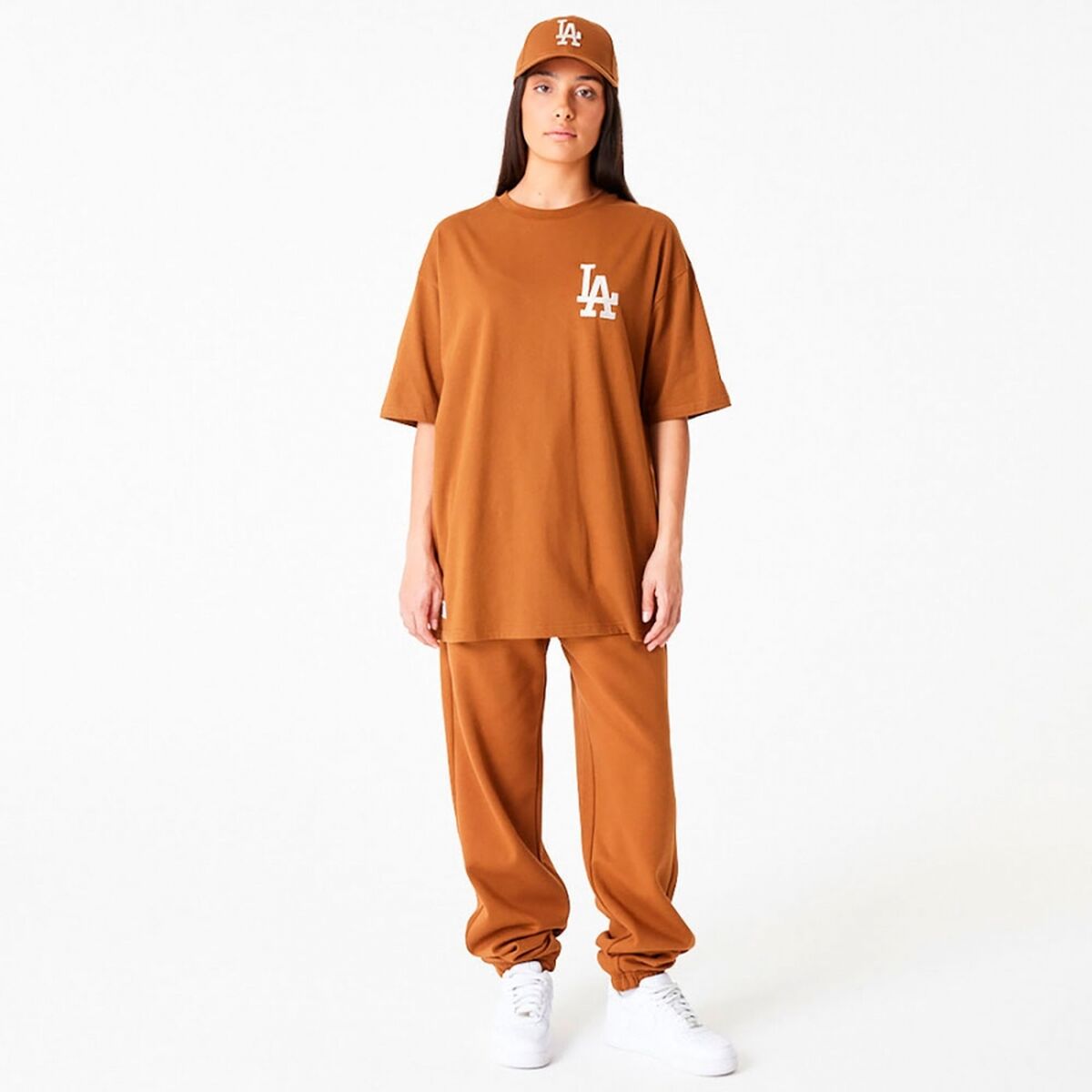 Maglia a Maniche Corte Uomo New Era TEE LOSDOD TPNSTN 60416427 Marrone 6 S2027590_4