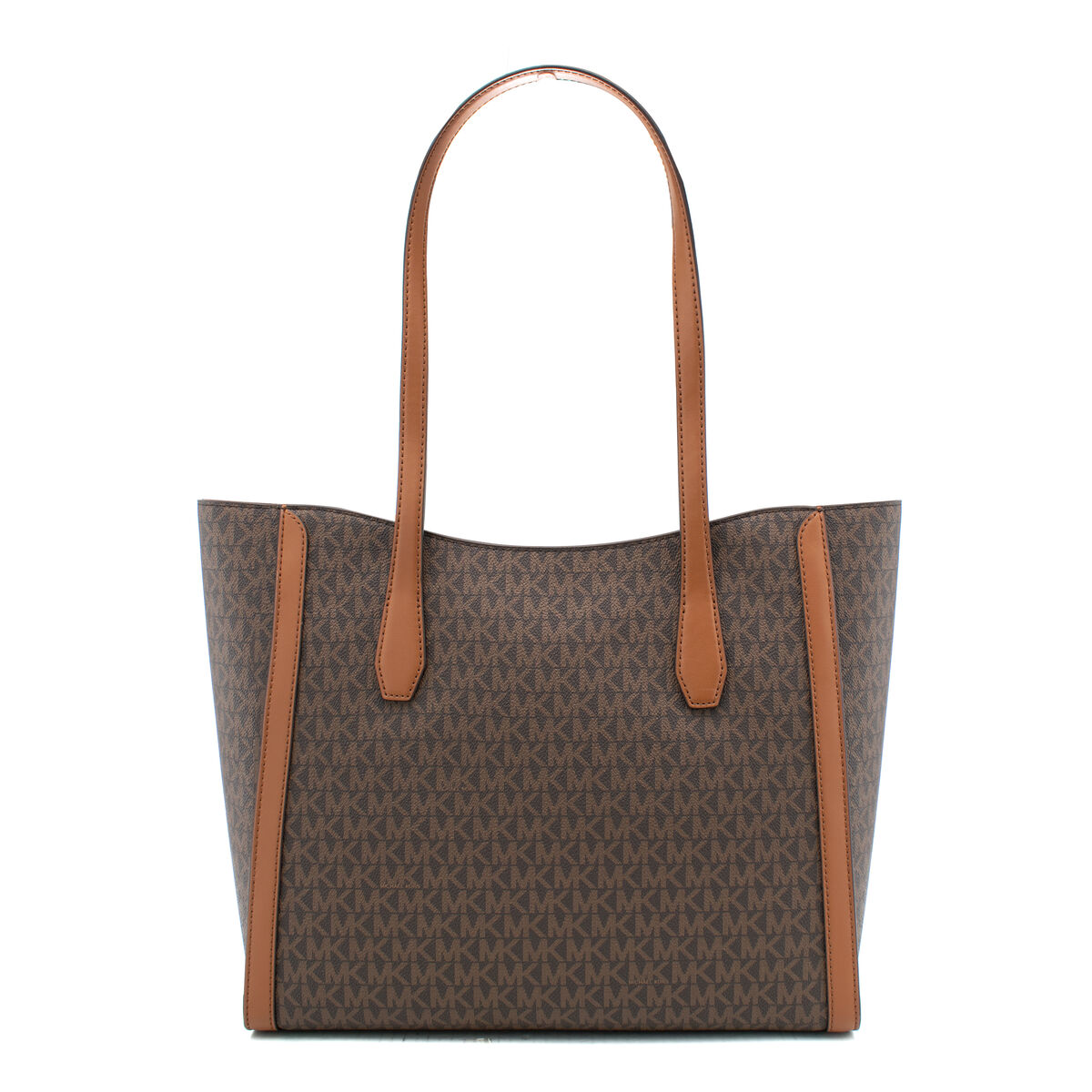 Borsa a Spalla Michael Kors Leida Marrone 34 x 29 x 12 cm 3 S0388889_1