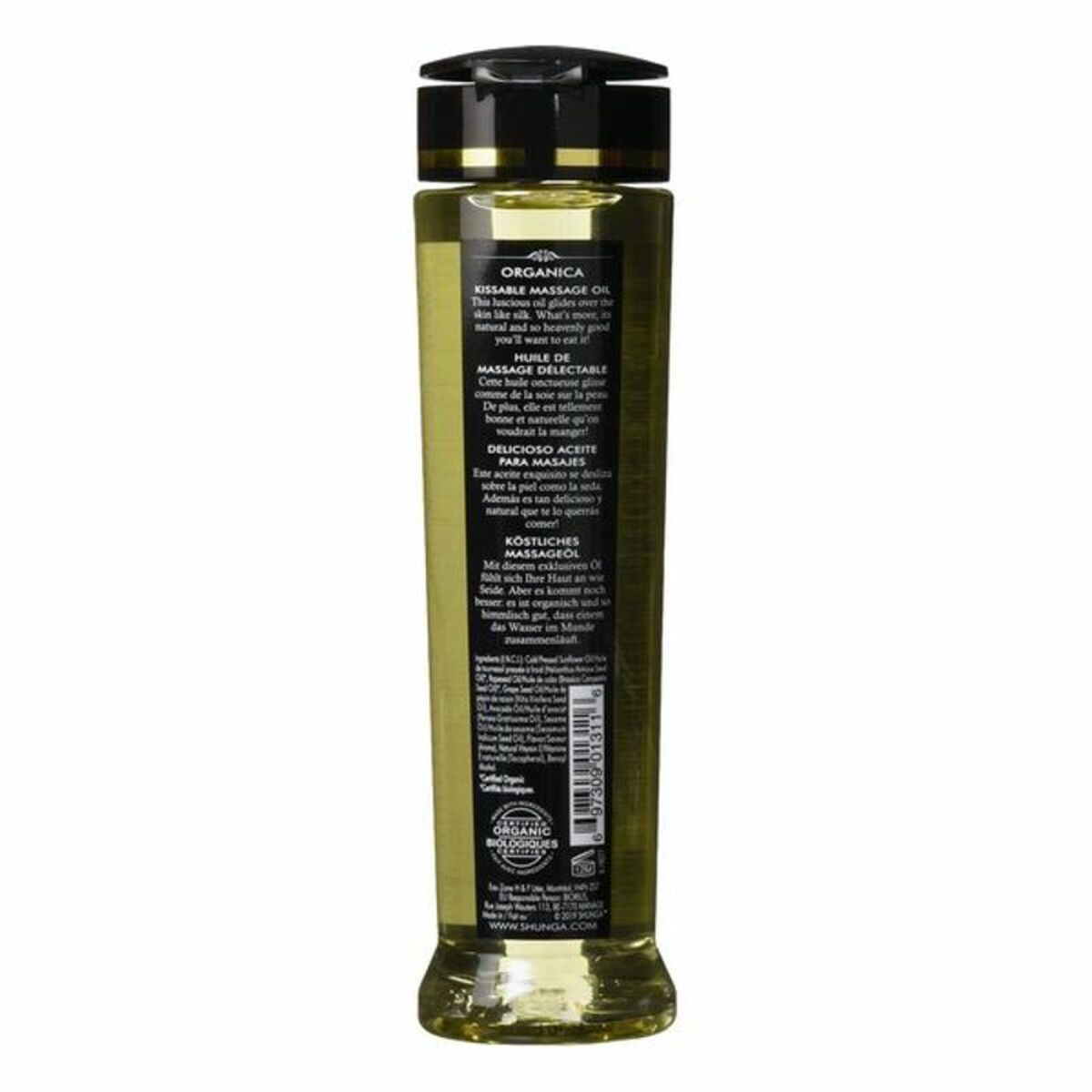 Olio per Massaggio Erotico Shunga 240 ml Tè Verde 3 M0406197_1
